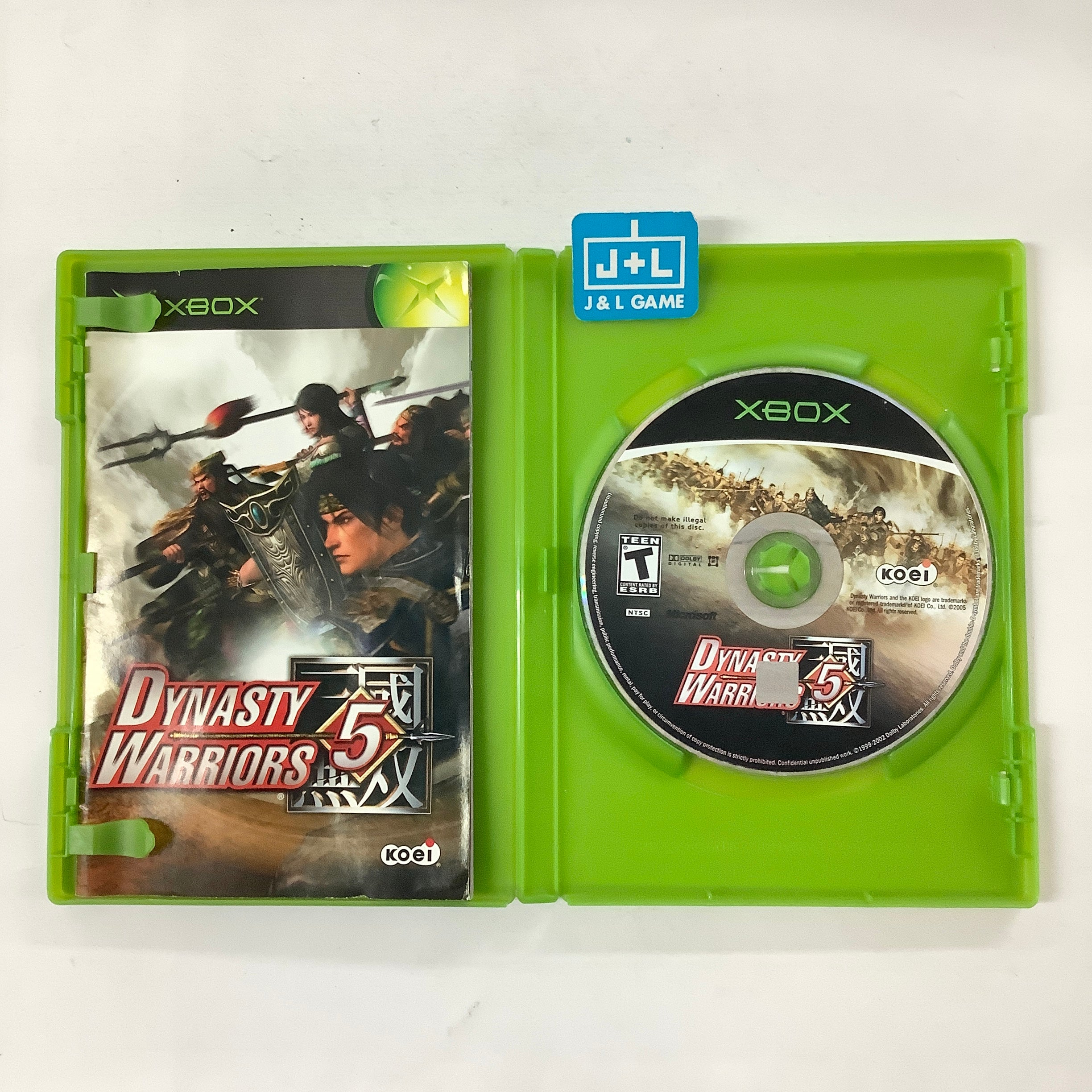 Dynasty Warriors 5 - (XB) Xbox [Pre-Owned] Video Games Koei   