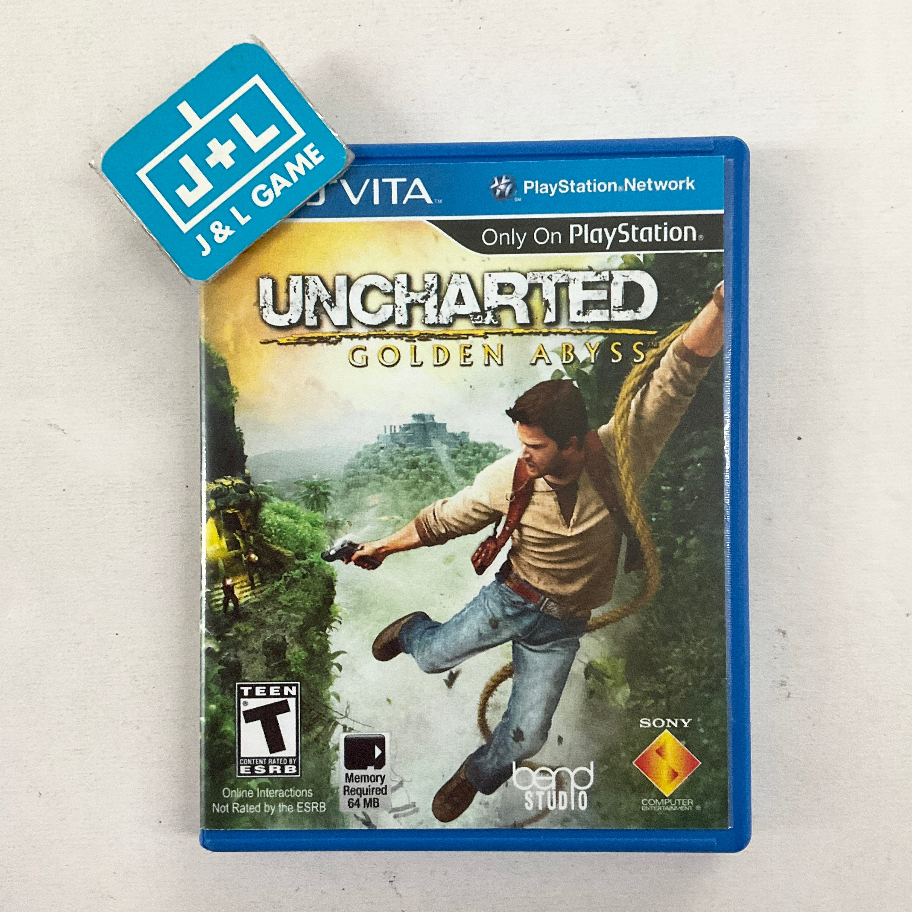 Uncharted Golden Abyss on Sony outlet