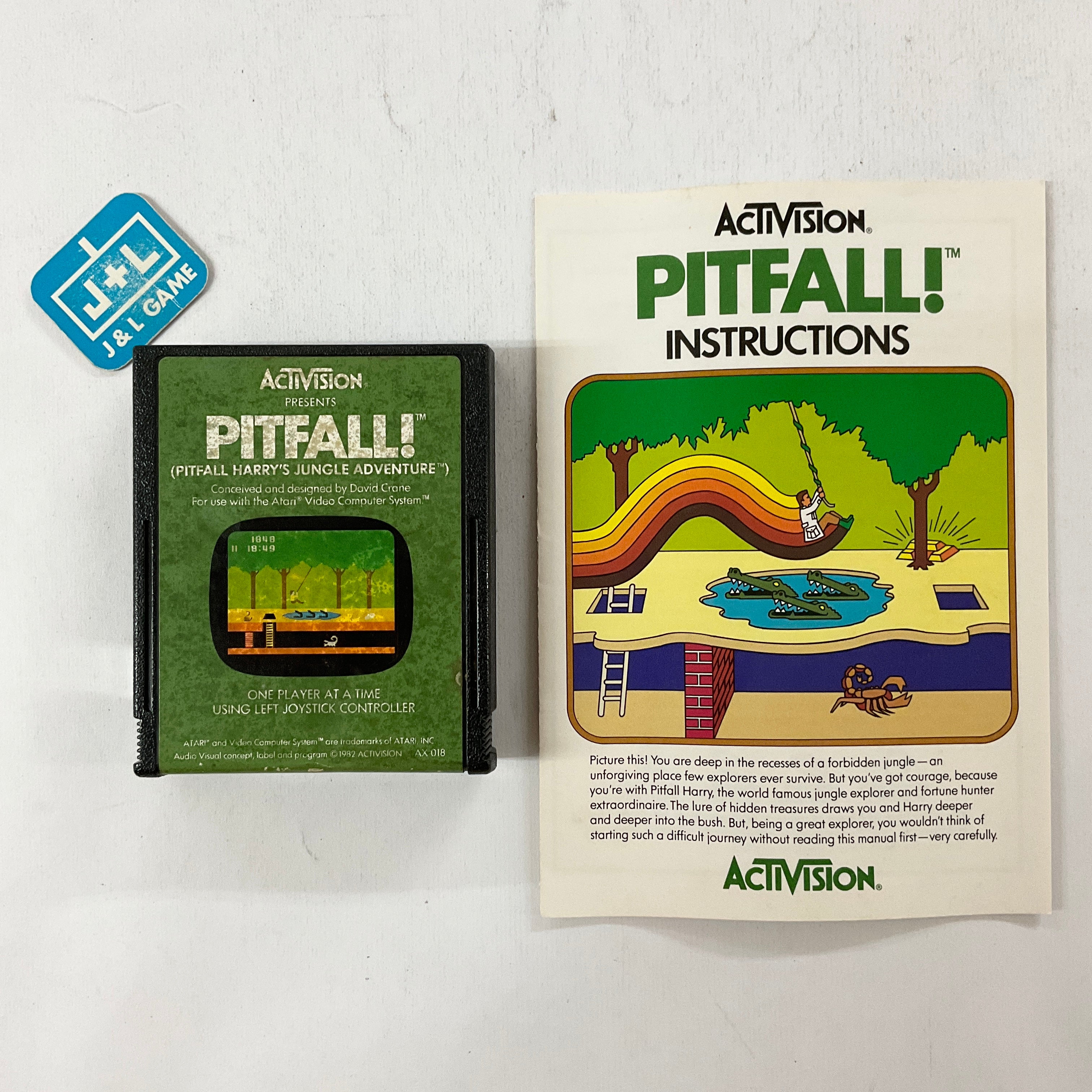 Pitfall! - (A26) Atari 2600 [Pre-Owned] Video Games Activision   