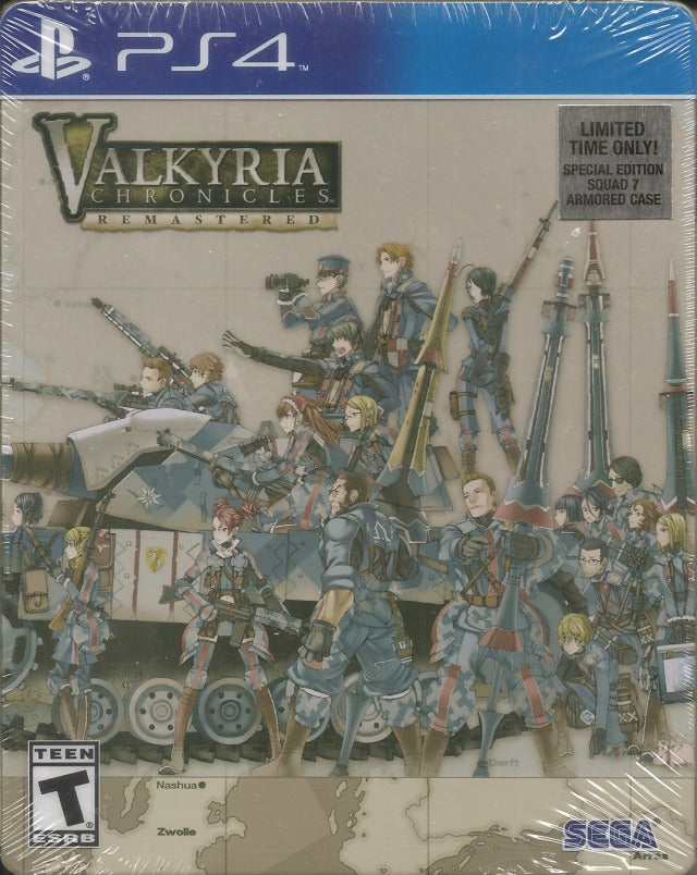 Valkyria Chronicles Remastered (Steelbook Edition) - (PS4) PlayStation 4 [Pre-Owned] Video Games SEGA