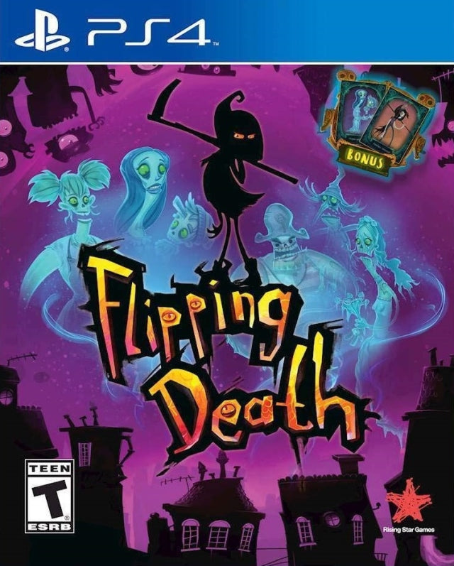 Flipping Death - (PS4) PlayStation 4 [Pre-Owned] Video Games Rising Star Games   