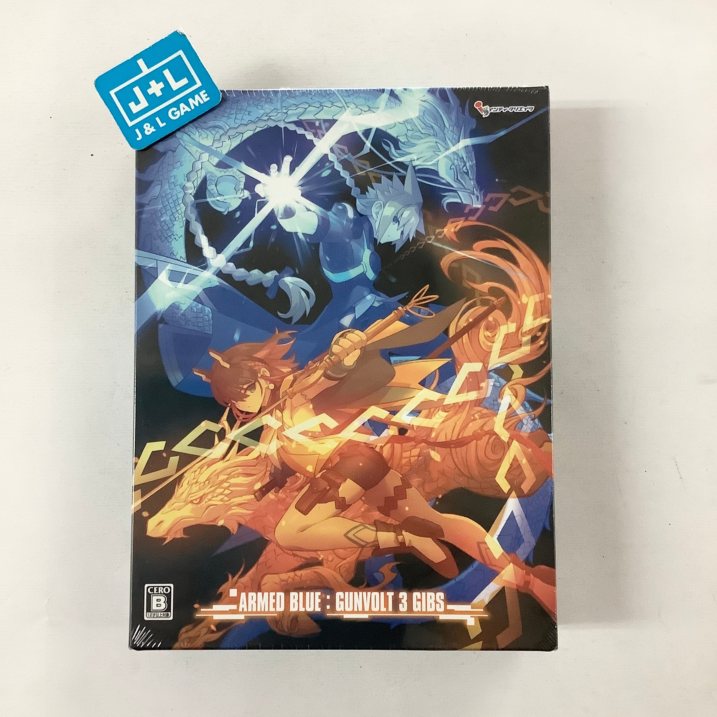 Armed Blue Gunvolt 3 Gibs (Limited Edition) - (NSW) Nintendo Switch (Japanese Import) Video Games インティ・クリエイツ