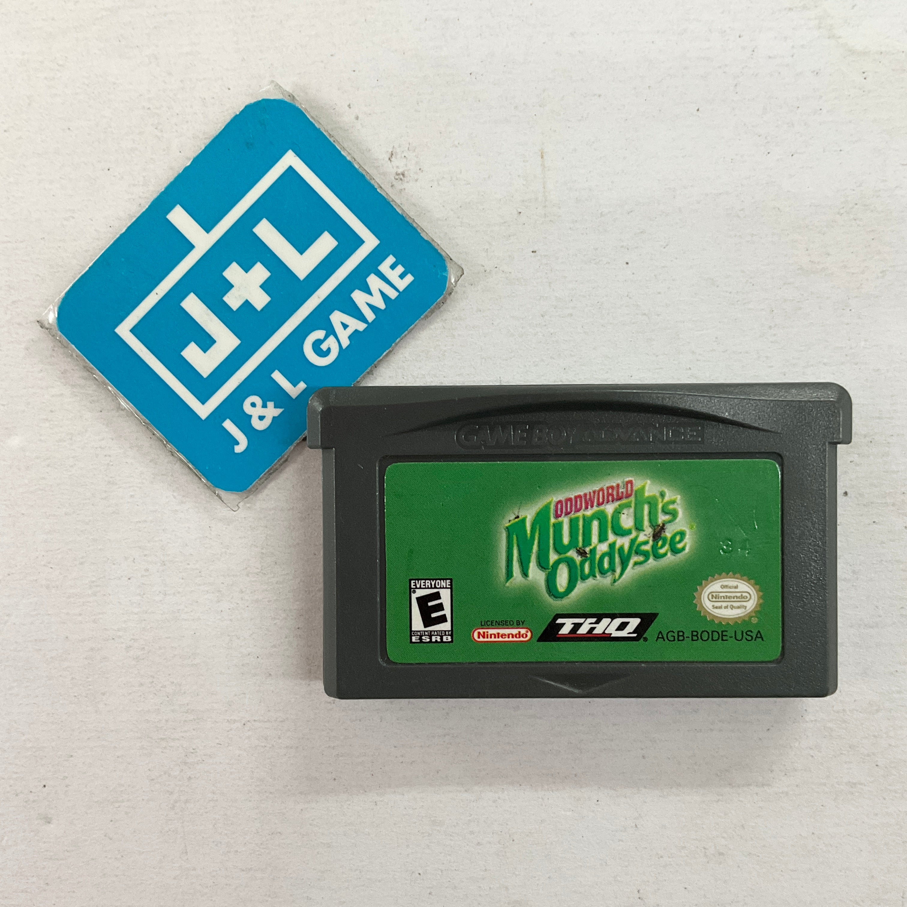 Oddworld: Munche's Oddysee - (GBA) Game Boy Advance [Pre-Owned] Video Games THQ