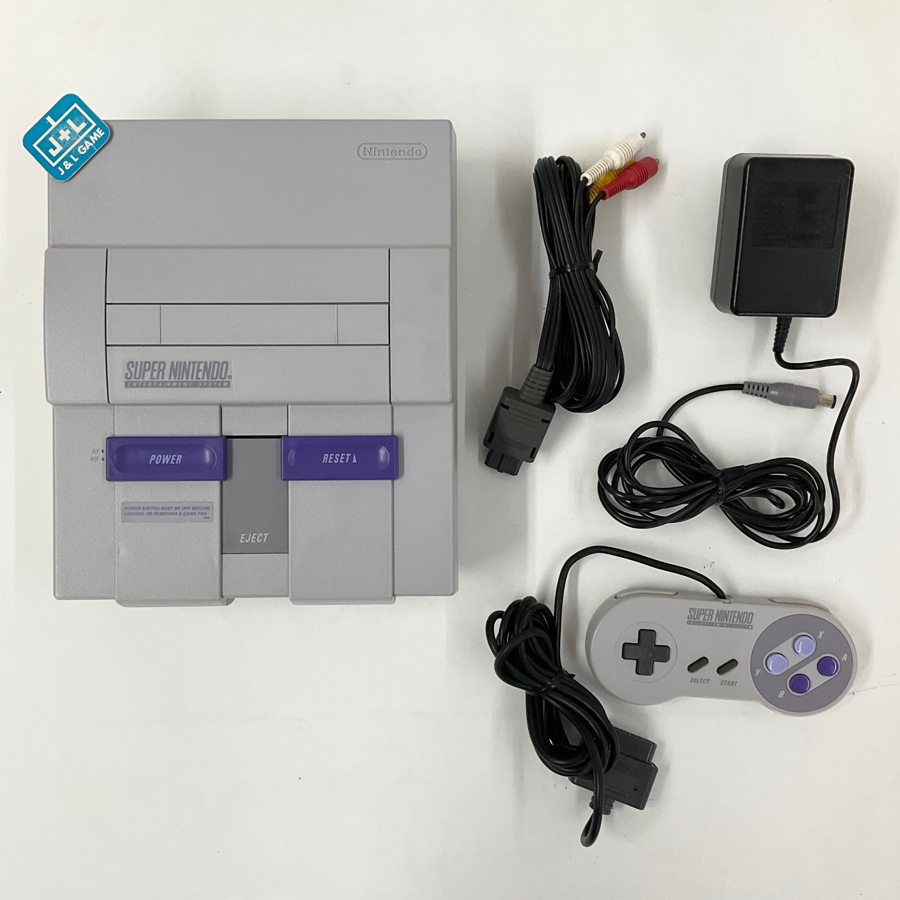 Super Nintendo Console Control Set - (SNES) Super Nintendo [Pre-Owned] Consoles Nintendo   