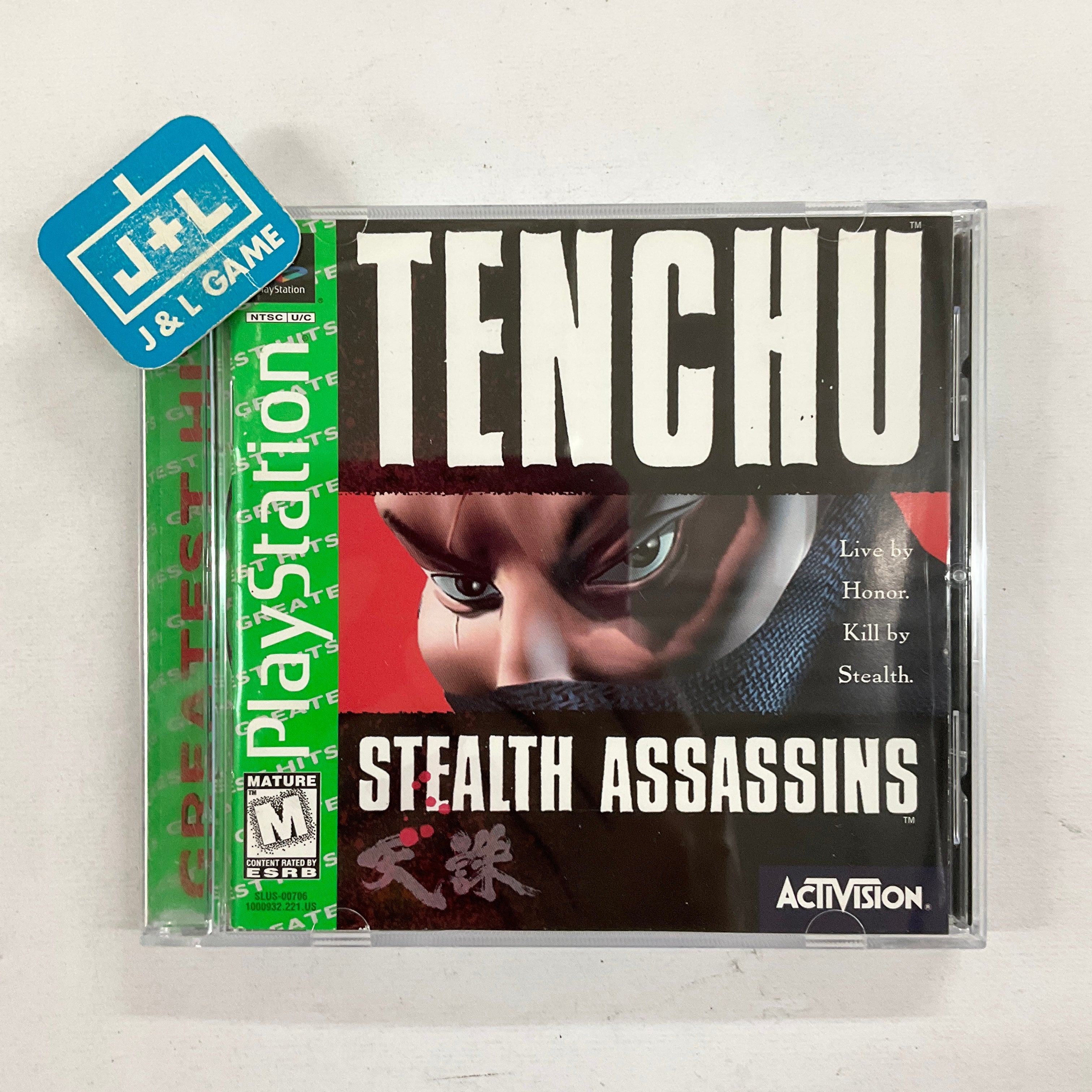 Tenchu: Stealth Assassins (Greatest Hits) - (PS1) PlayStation 1 [Pre-Owned] Video Games Activision   