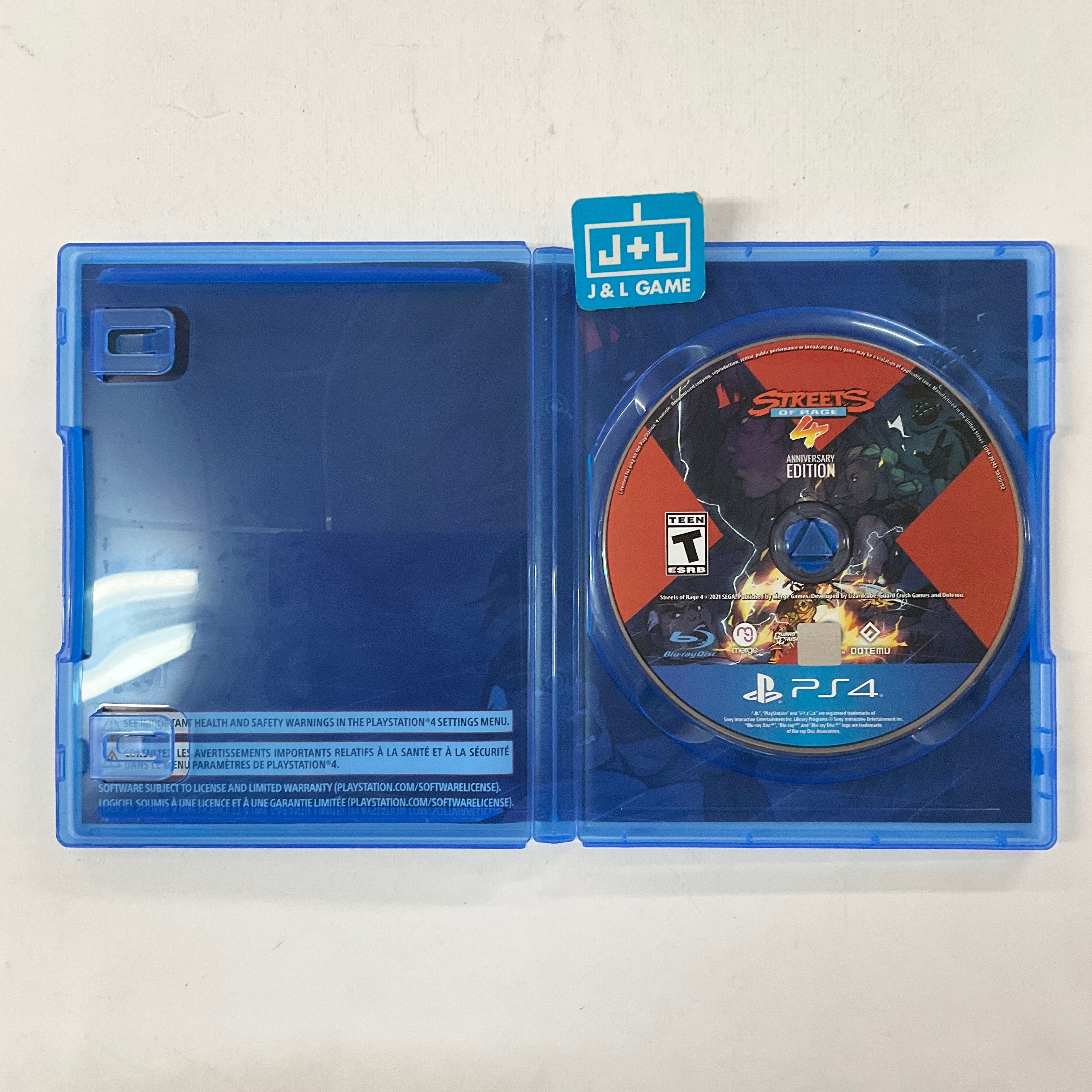 Streets of Rage 4 - Anniversary Edition - (PS4) PlayStation 4 [Pre-Owned] Video Games Merge Games