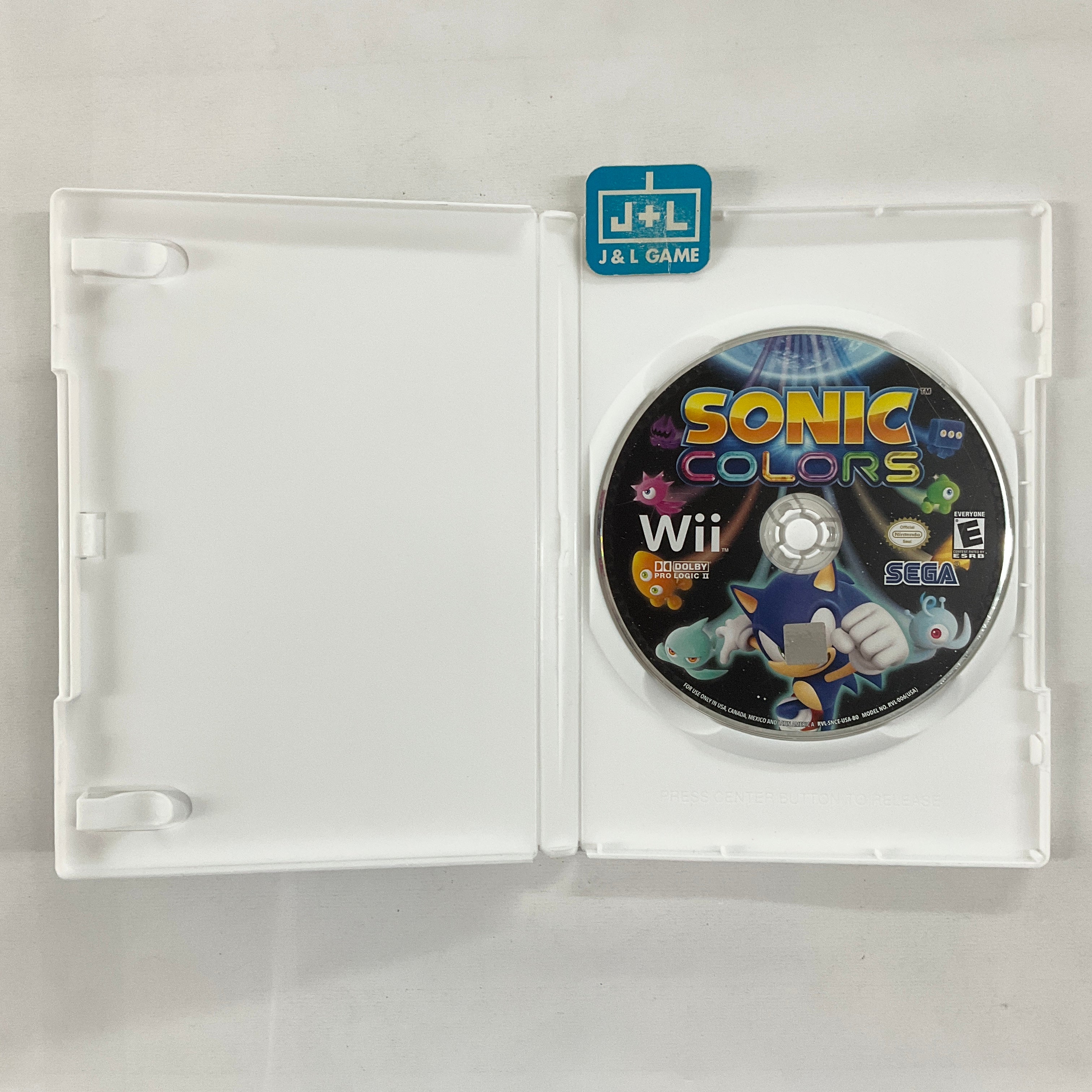 Sonic Colors - Nintendo Wii [Pre-Owned] Video Games Sega   