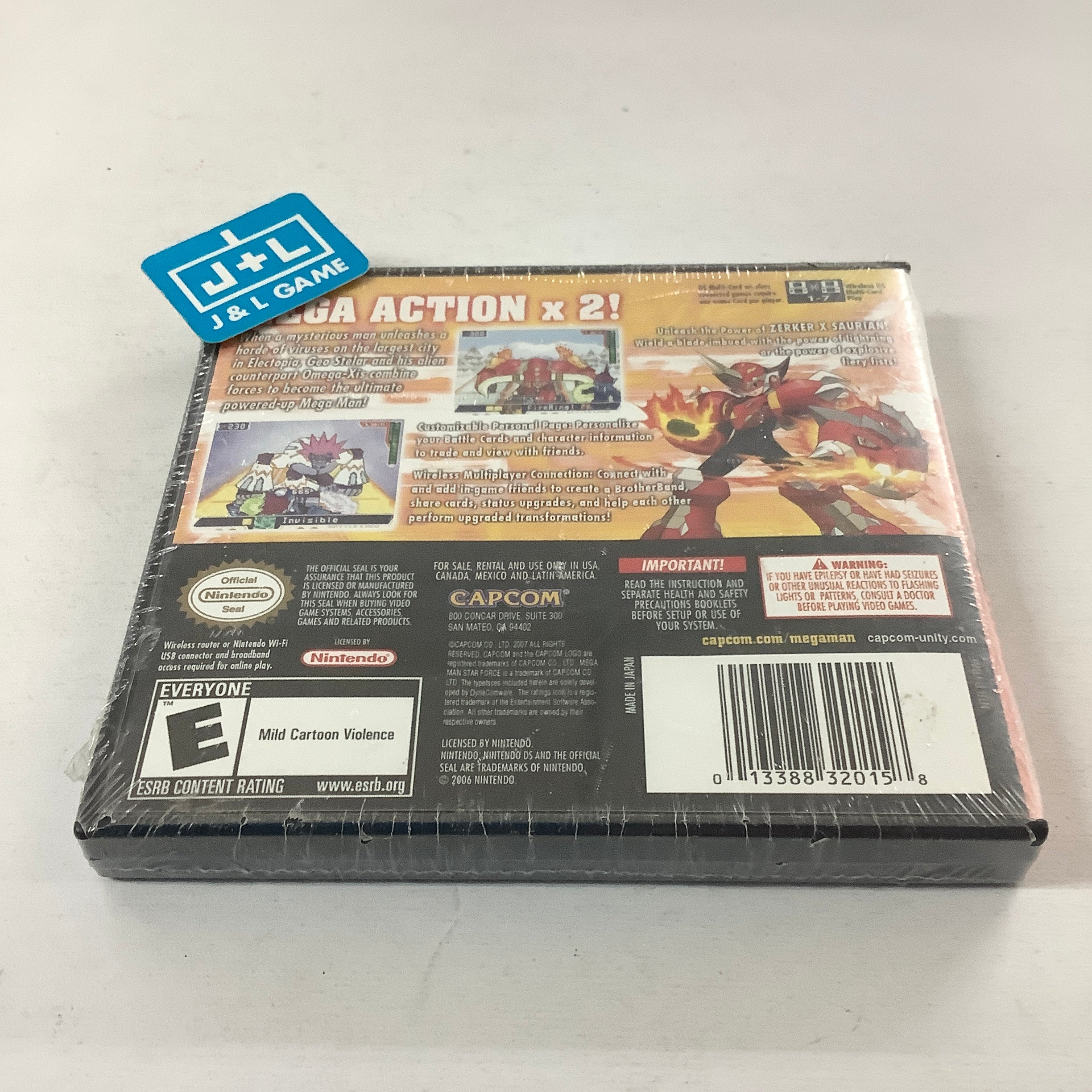 Mega Man Star Force 2: Zerker X Saurian - (NDS) Nintendo DS Video Games Capcom   