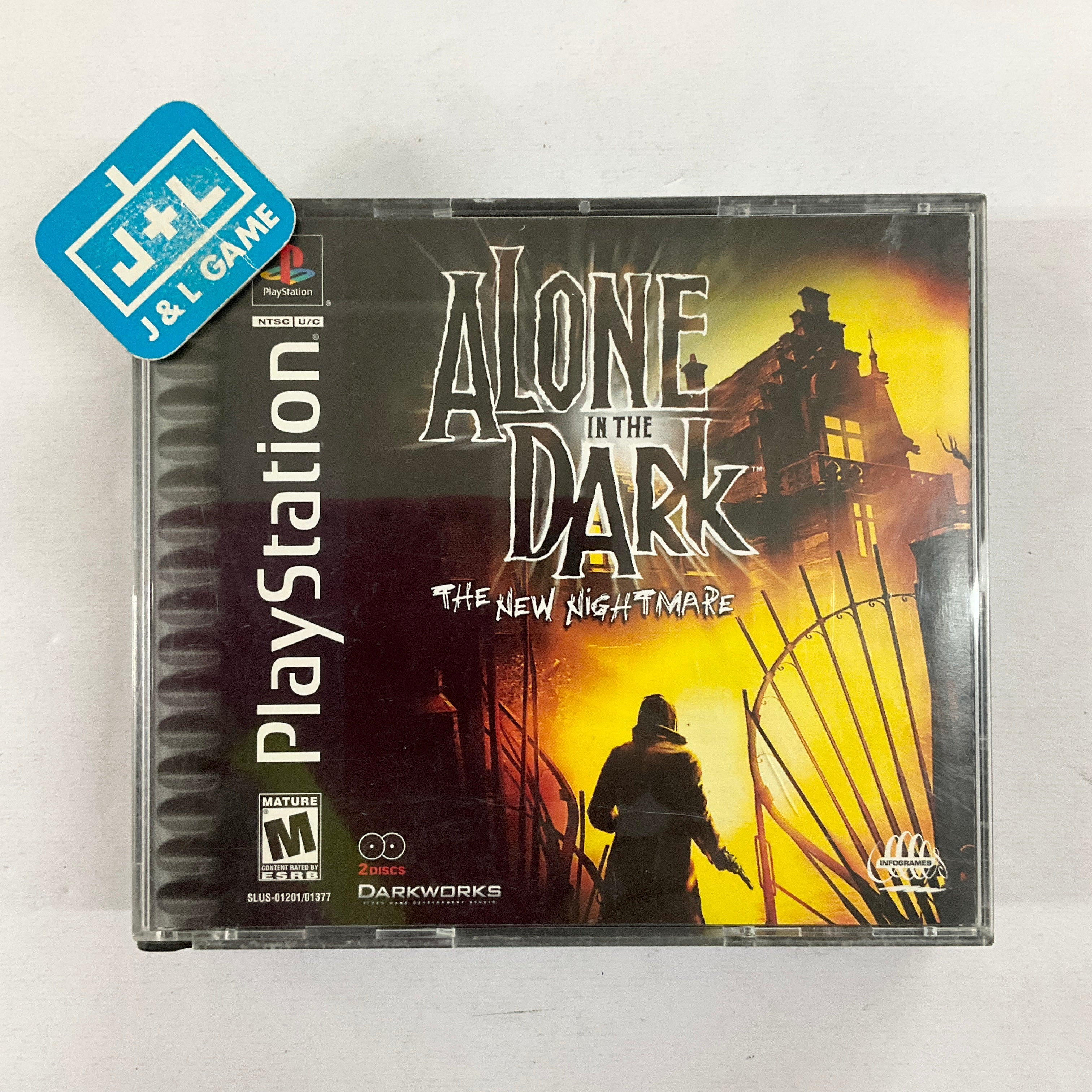 Alone in the Dark: The New Nightmare - (PS1) PlayStation 1 [Pre-Owned] Video Games Infogrames   