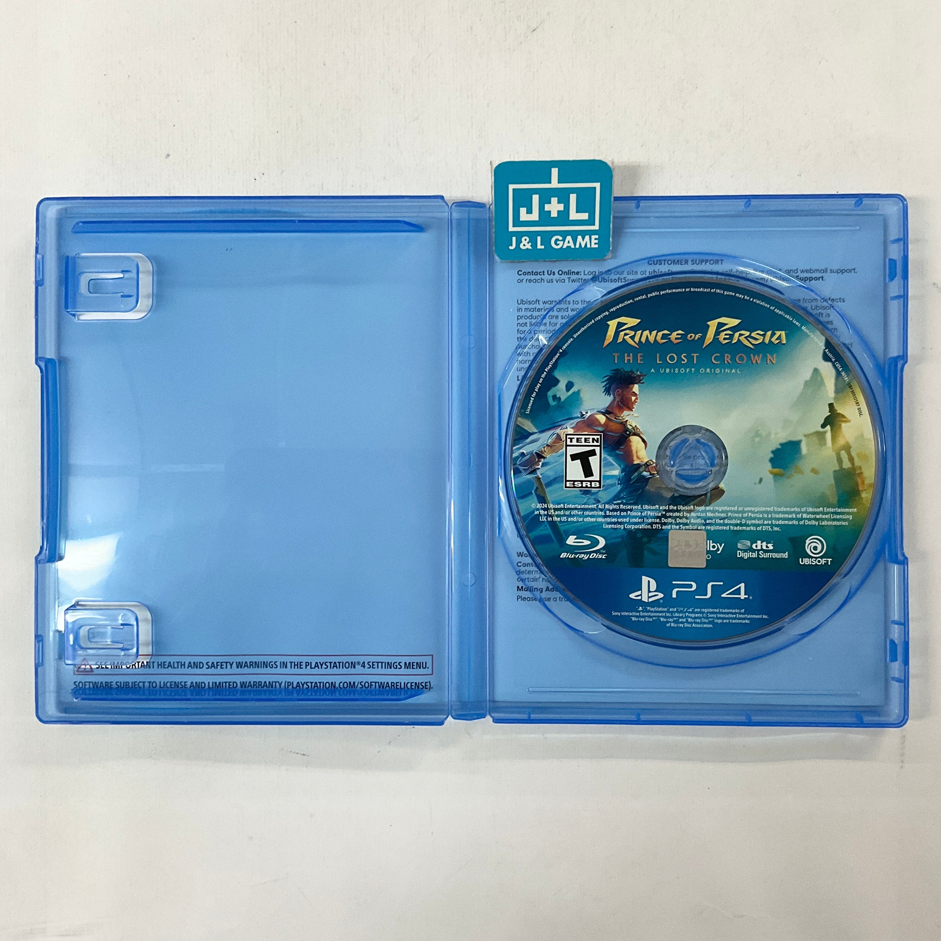 Prince of Persia: The Lost Crown - (PS4) PlayStation 4 [Pre-Owned] Video Games Ubisoft