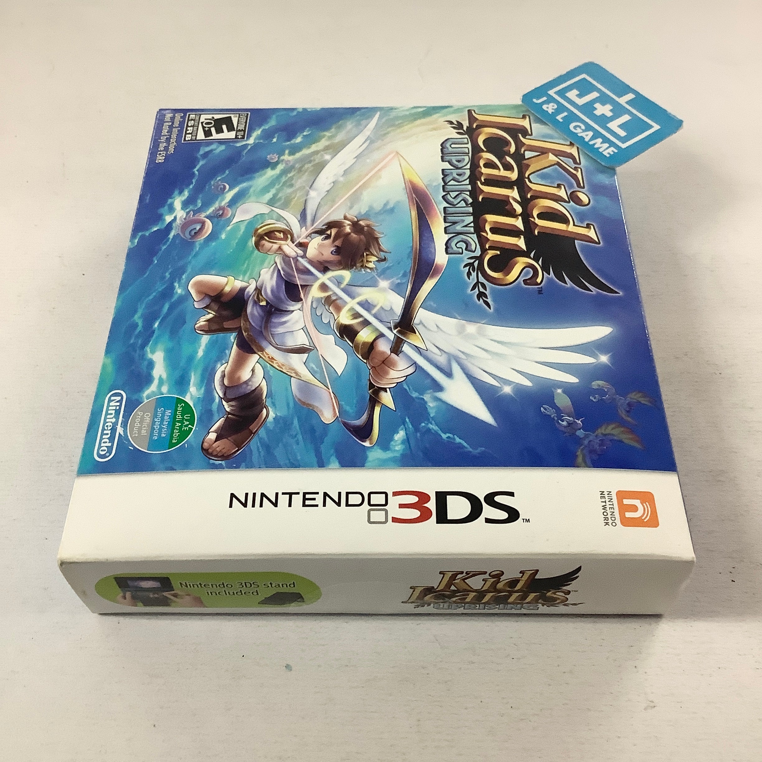 Kid Icarus Uprising for Nintendo buy 3DS with stands