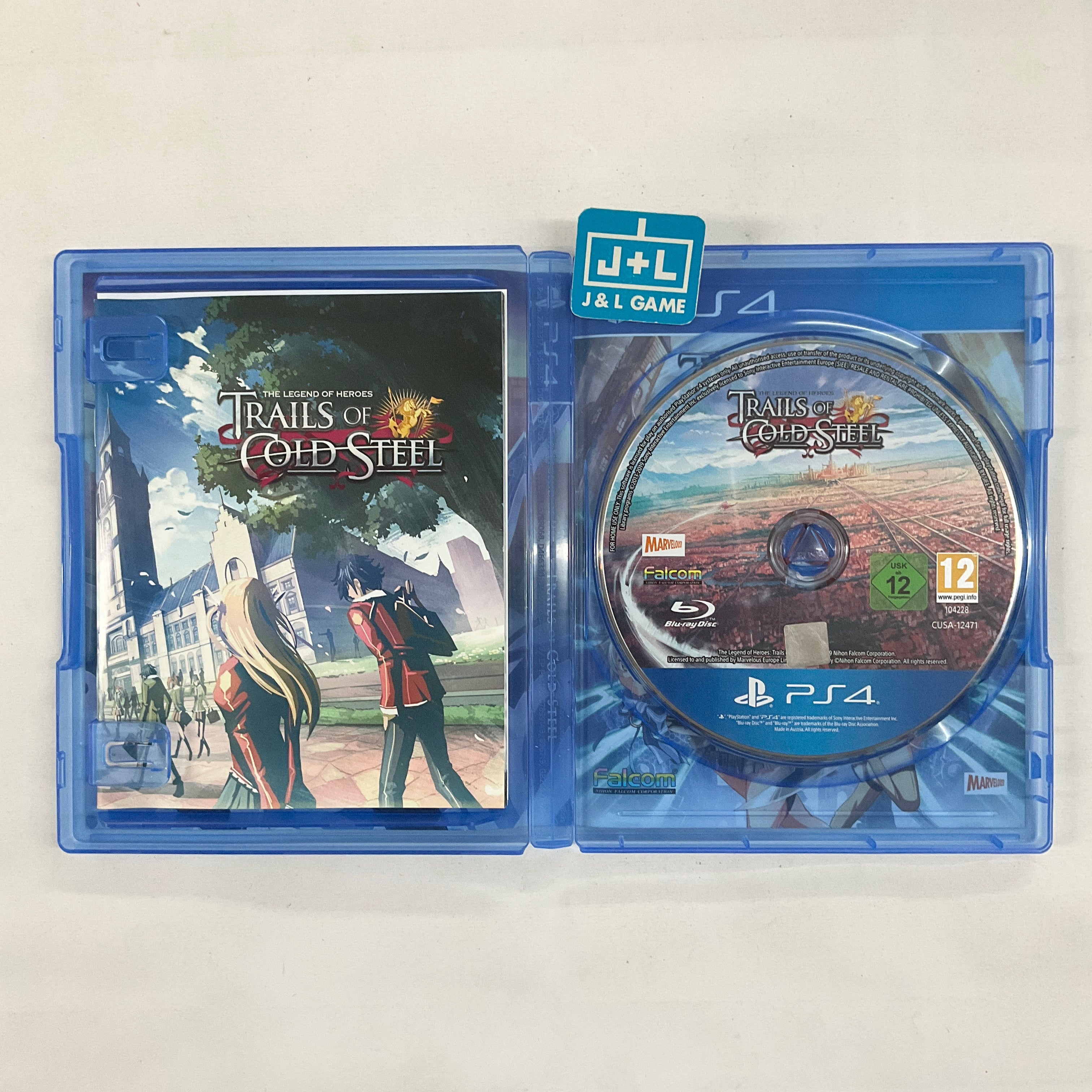 The Legend of Heroes: Trails of Cold Steel - (PS4) Playstation 4 [Pre-Owned] (European Import) Video Games Marvelous Europe   