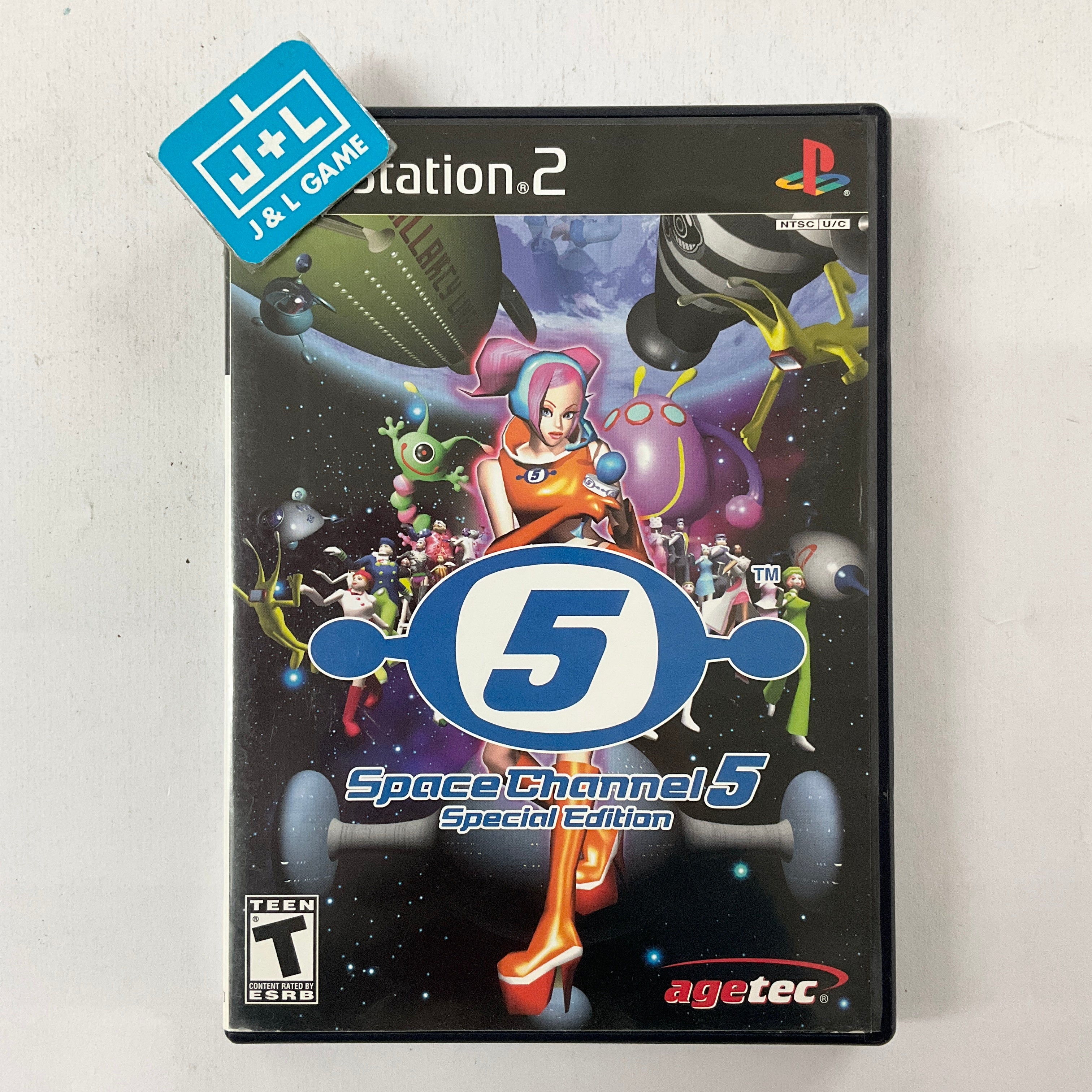 Space Channel 5: Special Edition - (PS2) PlayStation 2 [Pre-Owned] Video Games Agetec