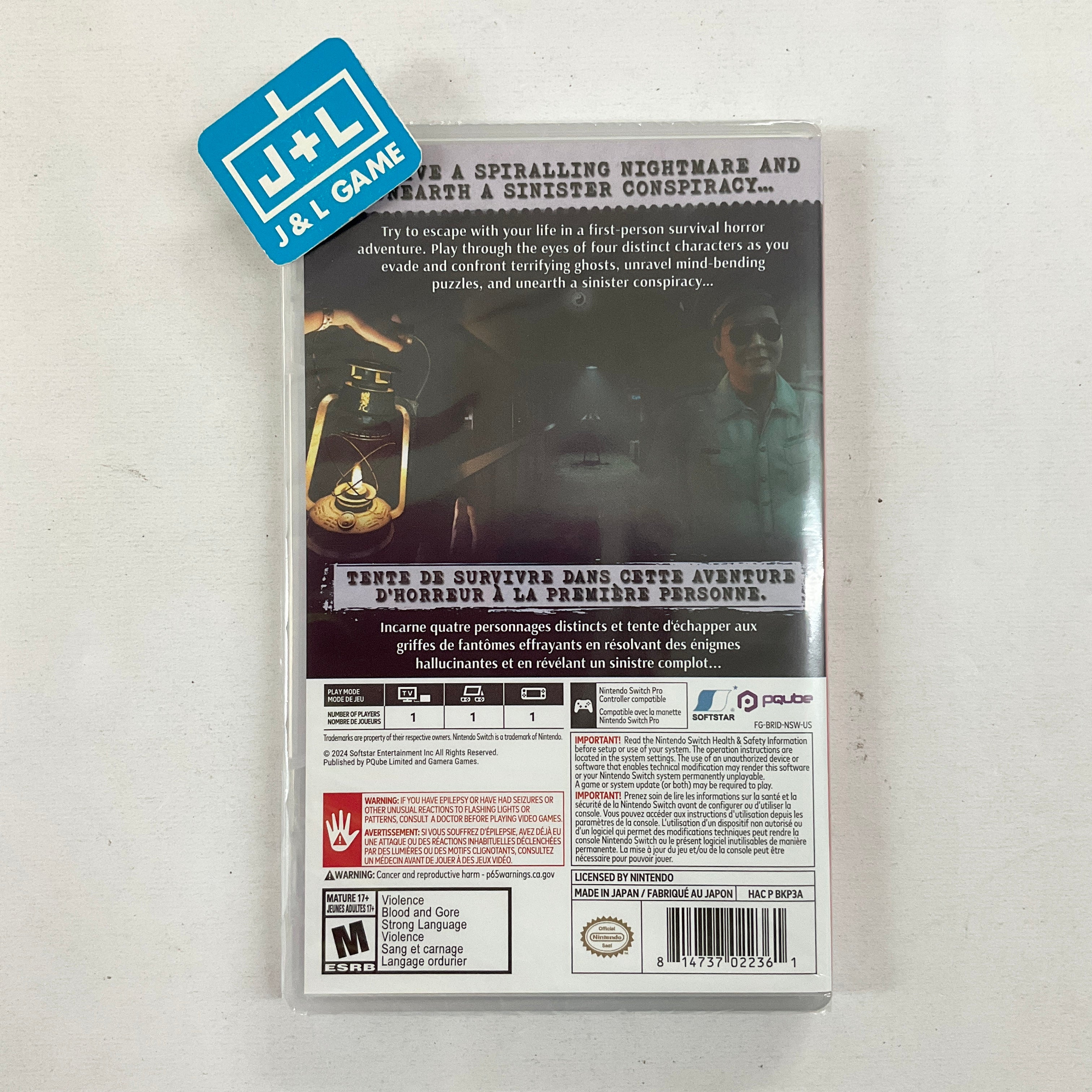 The Bridge Curse 2: The Extrication - (NSW) Nintendo Switch Video Games PQube   