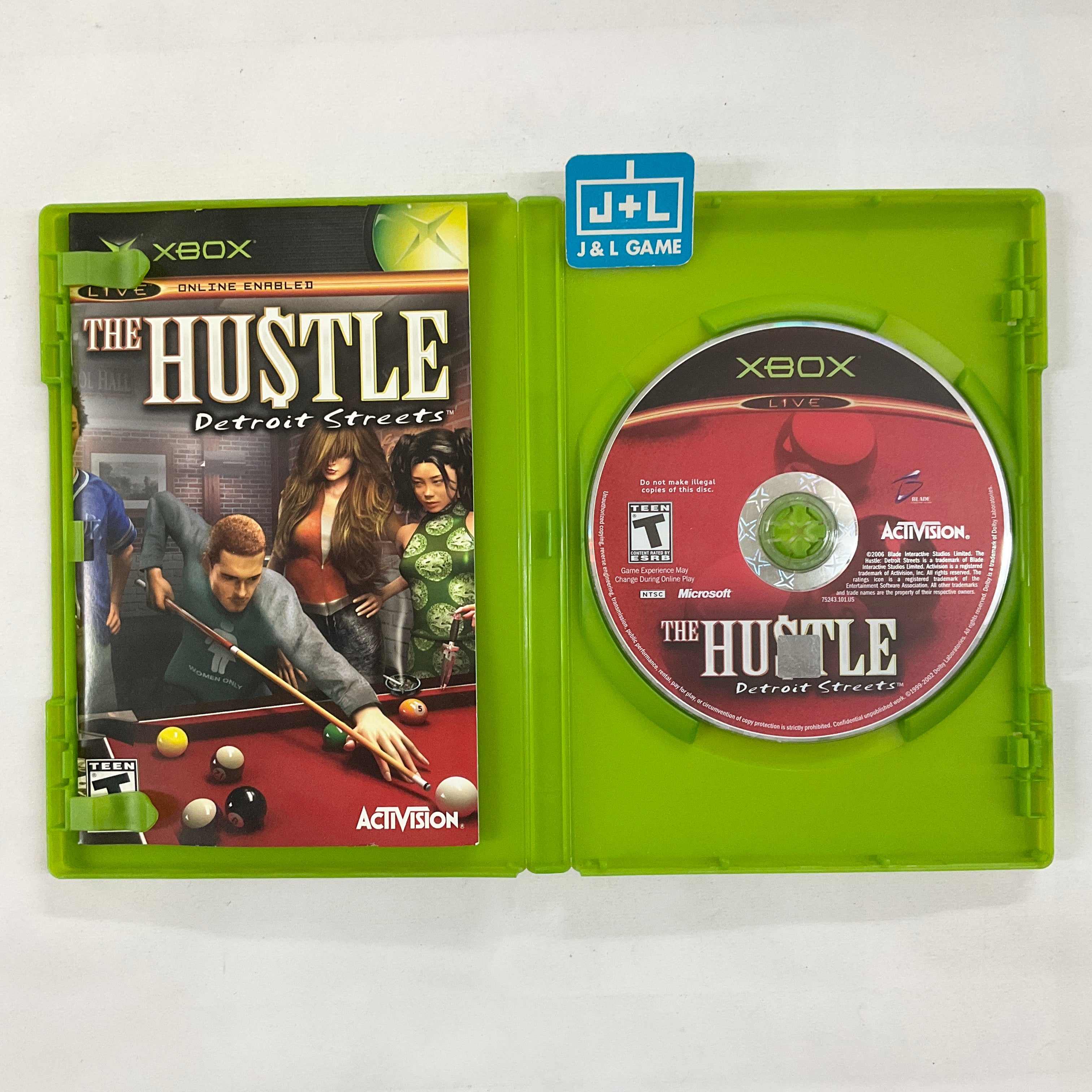 The Hustle: Detroit Streets - (XB) Xbox [Pre-Owned] Video Games Activision Value   