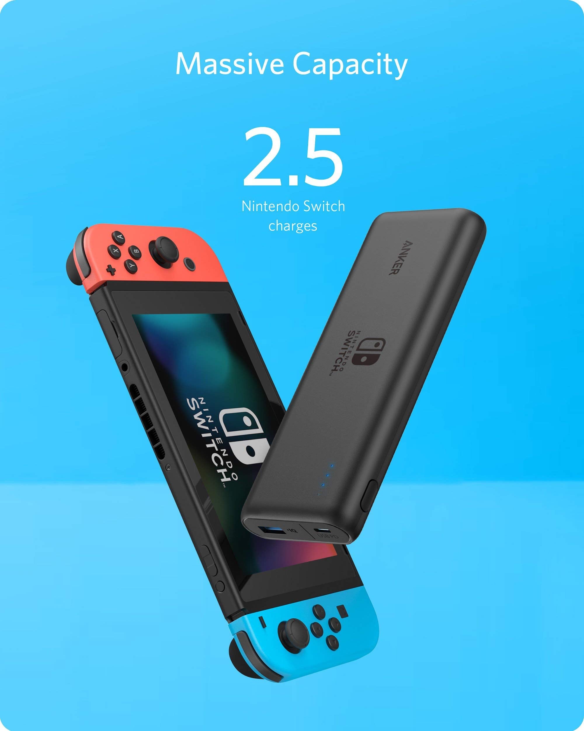 Anker PowerCore 20100 (Nintendo Switch Edition) - (NSW) Nintendo Switch Accessories Anker