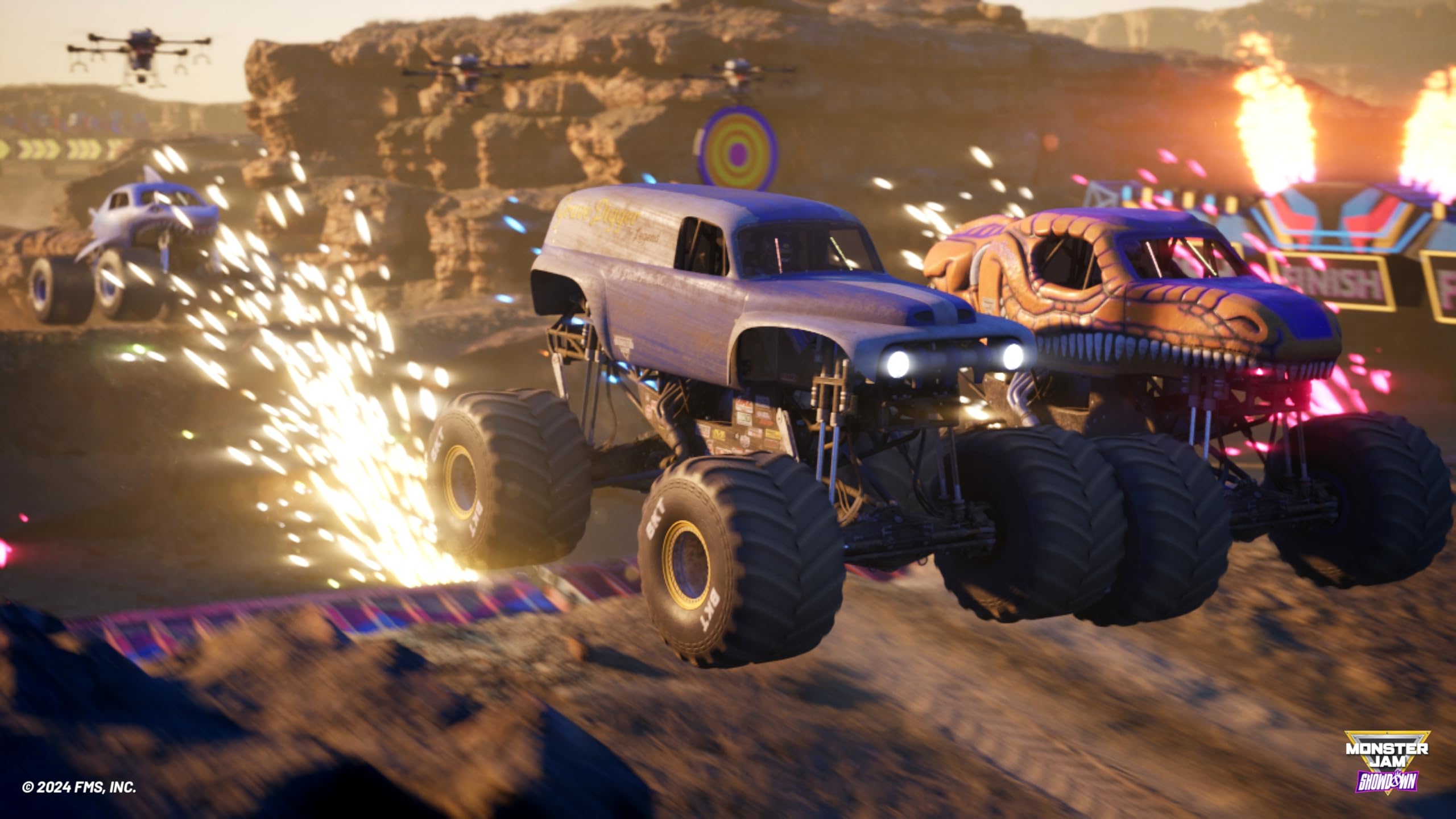 Monster Jam Showdown - (NSW) Nintendo Switch Video Games Milestone S.r.l   