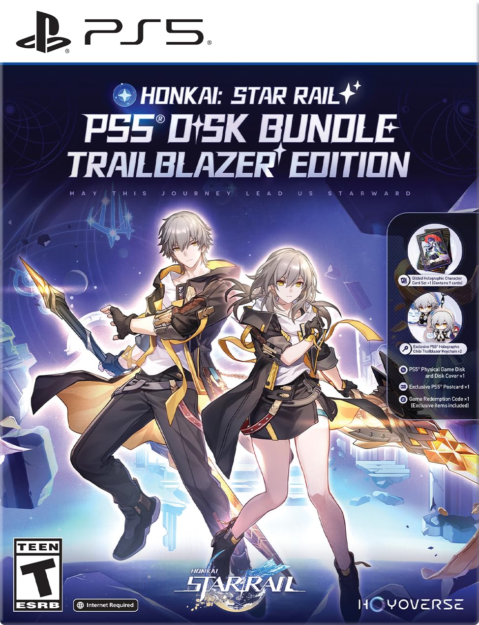 Honkai: Star Rail Trailblazer Edition - (PS5) PlayStation 5 Video Games PM Studios