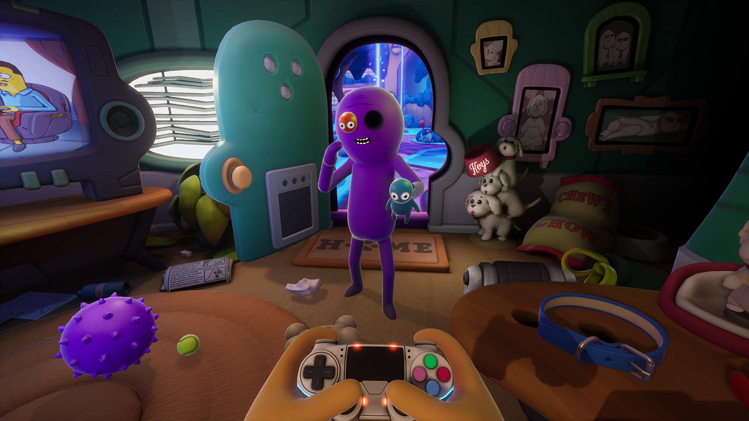 Trover Saves the Universe - (PS4) PlayStation 4 Video Games Gearbox Publishing   