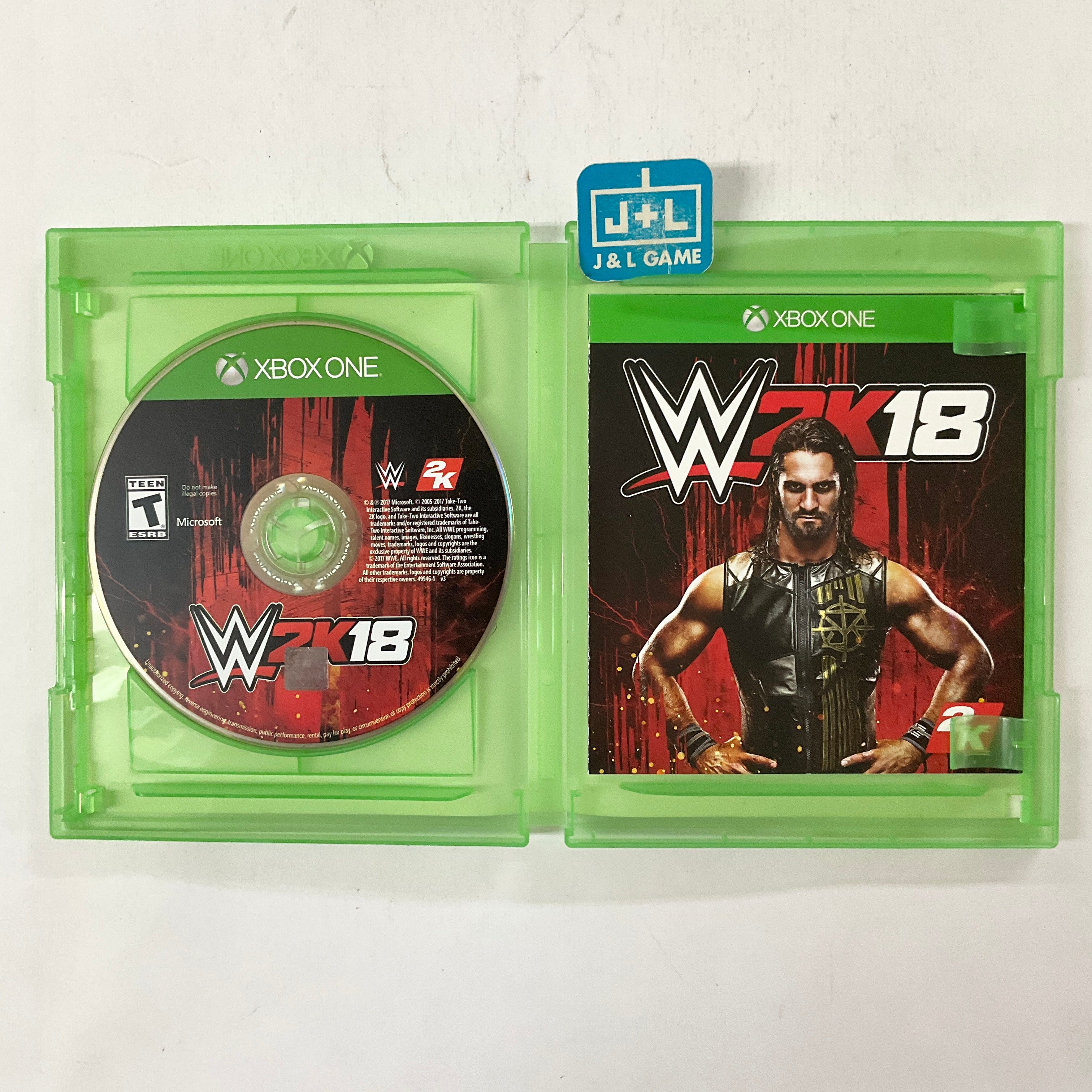 WWE 2K18 - (XB1) Xbox One [Pre-Owned] Video Games 2K Games   