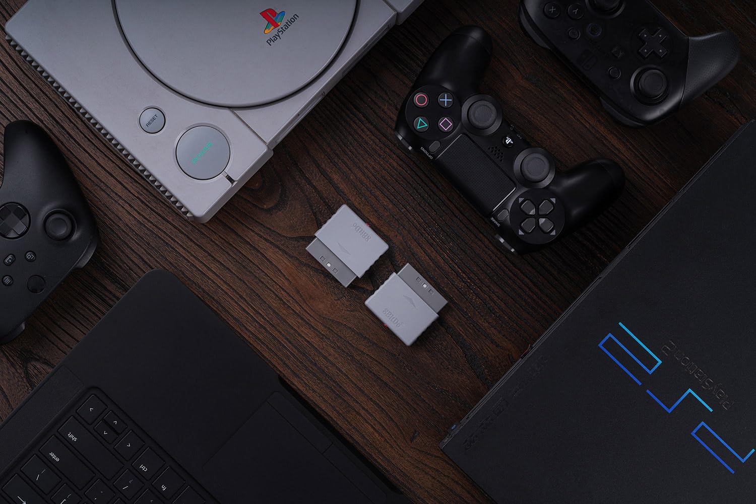 8Bitdo Bluetooth Retro Receiver for PS1 & PS2 - (PS2) PlayStation 2 ACCESSORIES 8Bitdo