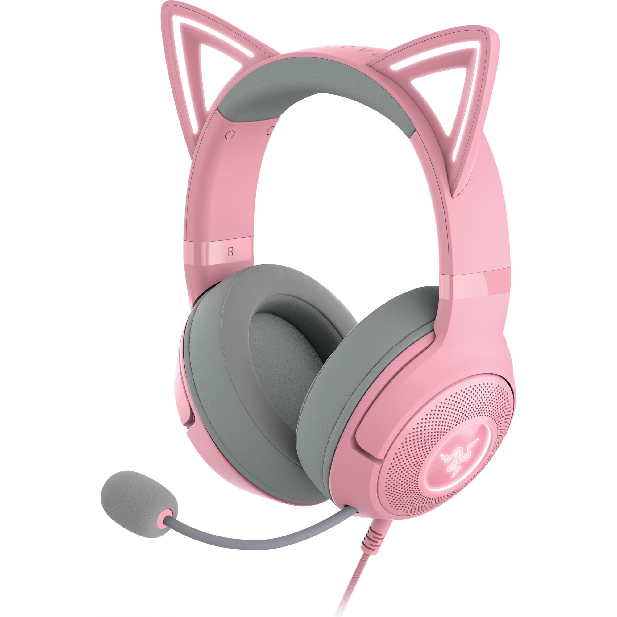 Razer Kraken Kitty V2 (Quartz Pink) - (PS5) Playstation 5 Accessories Razer   