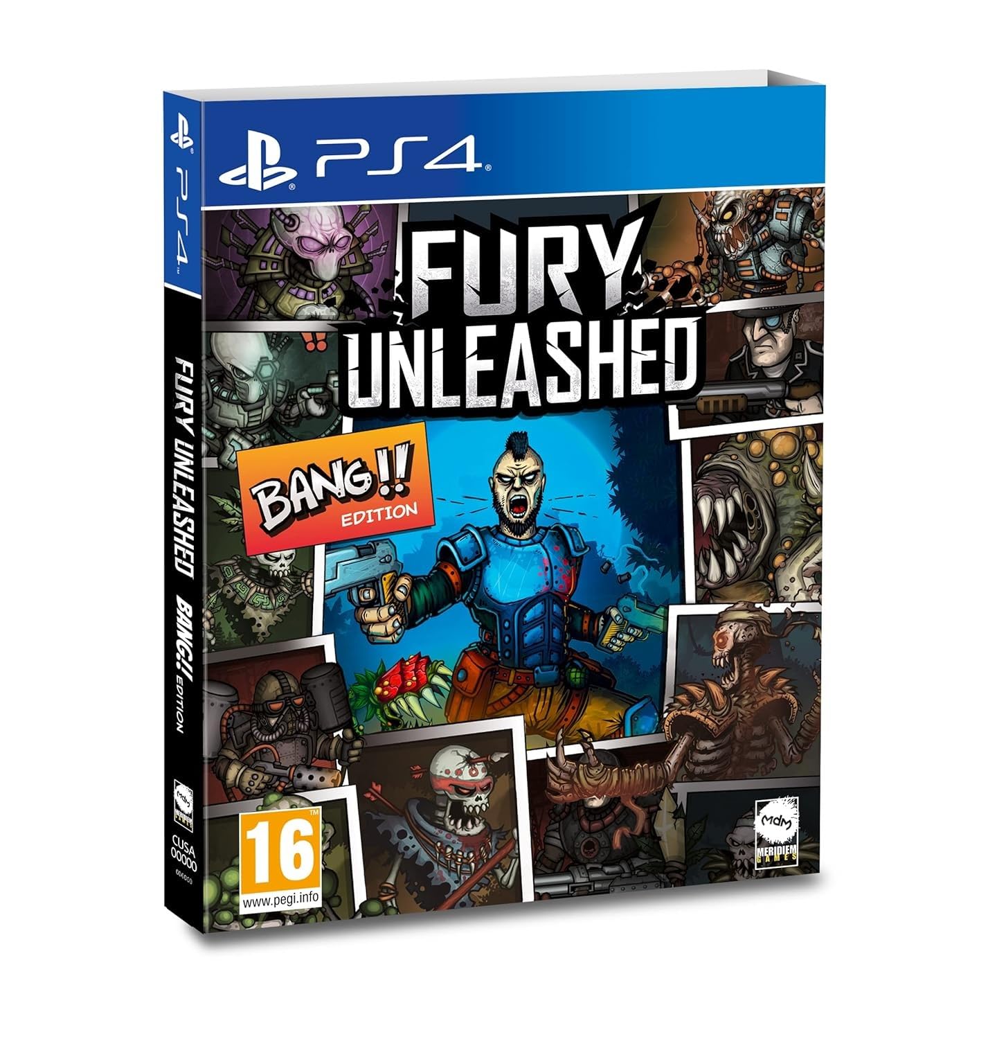 Fury Unleashed: Bang!! Edition - (PS4) PlayStation 4 [Pre-Owned] (European Import) Video Games Meridiem Games   