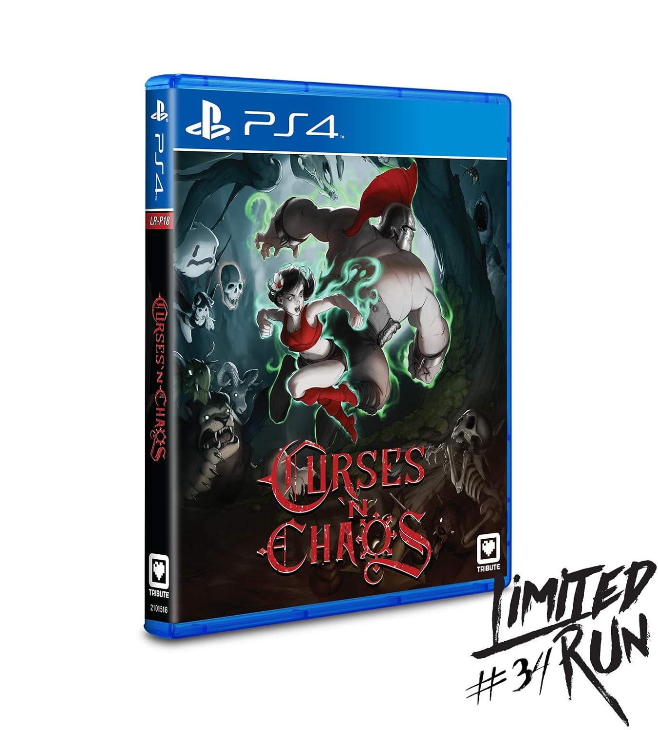 Curses 'N Chaos (Limited Run #34) - (PS4) PlayStation 4 [Pre-Owned] Video Games Limited Run Games   