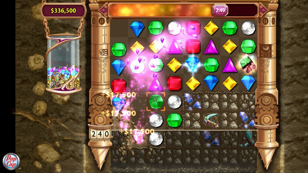 Bejeweled 3 (With Bejeweled Blitz Live) - Xbox 360 Video Games PopCap Games