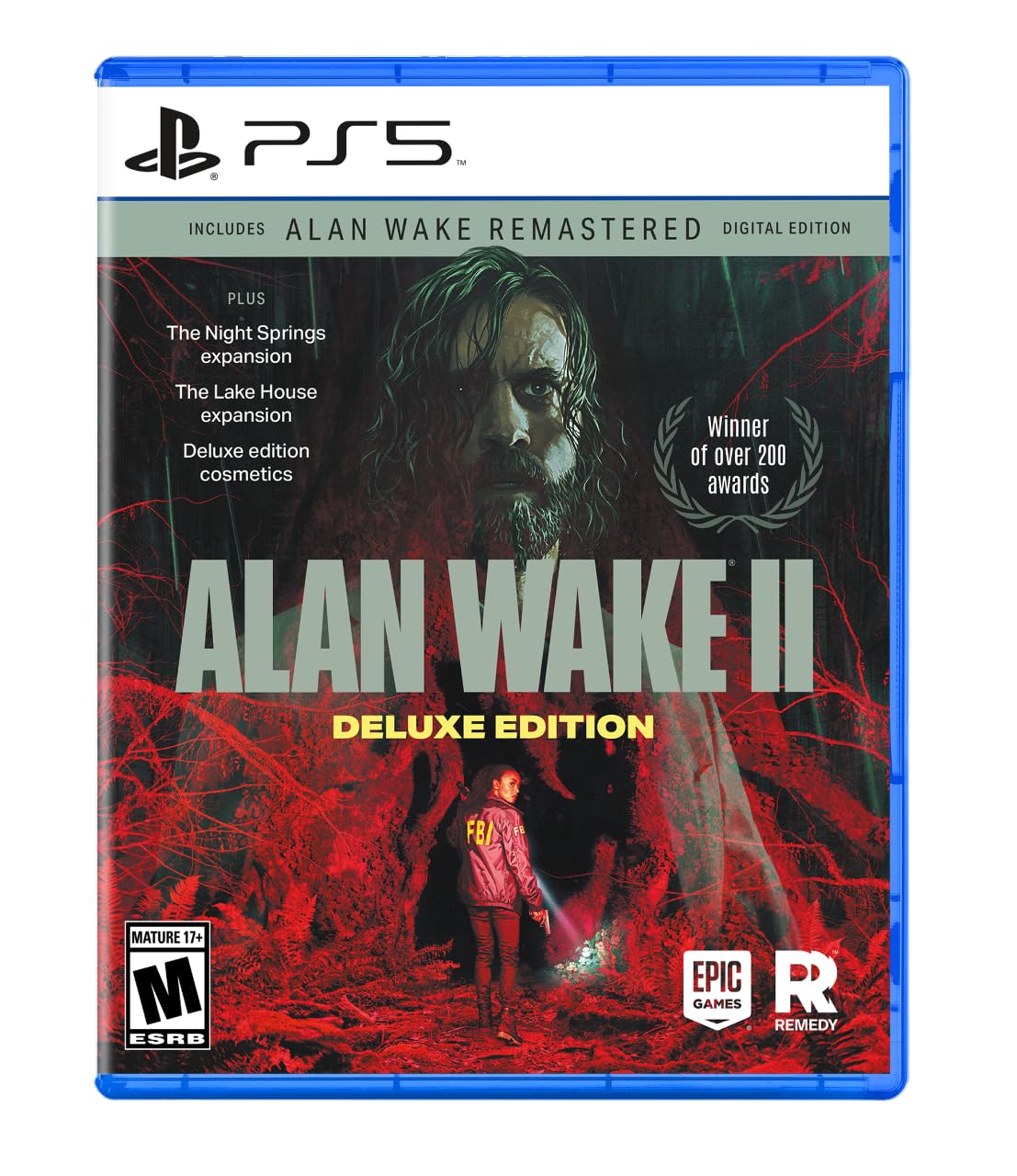 Alan Wake II (Deluxe Edition) - (PS5) PlayStation 5 Video Games Epic Games   