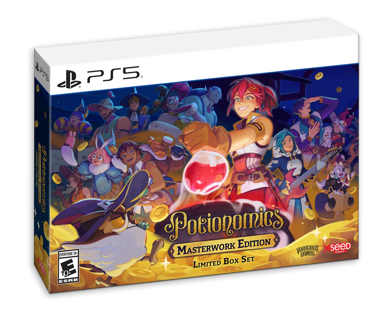 Potionomics (Masterwork Edition - Limited Box Set) - (PS5) PlayStation 5 Video Games XSEED Games   