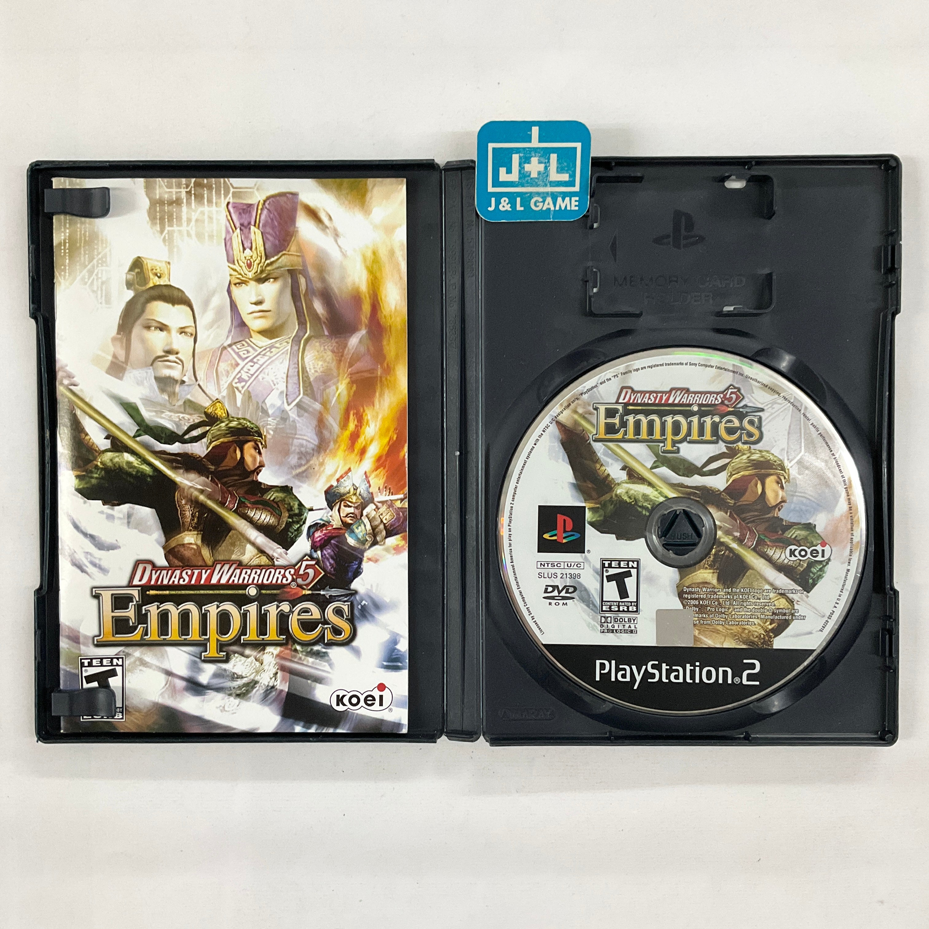 Dynasty Warriors 1 (PS1), 2, 3, 4, 5 (Empires) and 6 For Playstation 2 hot