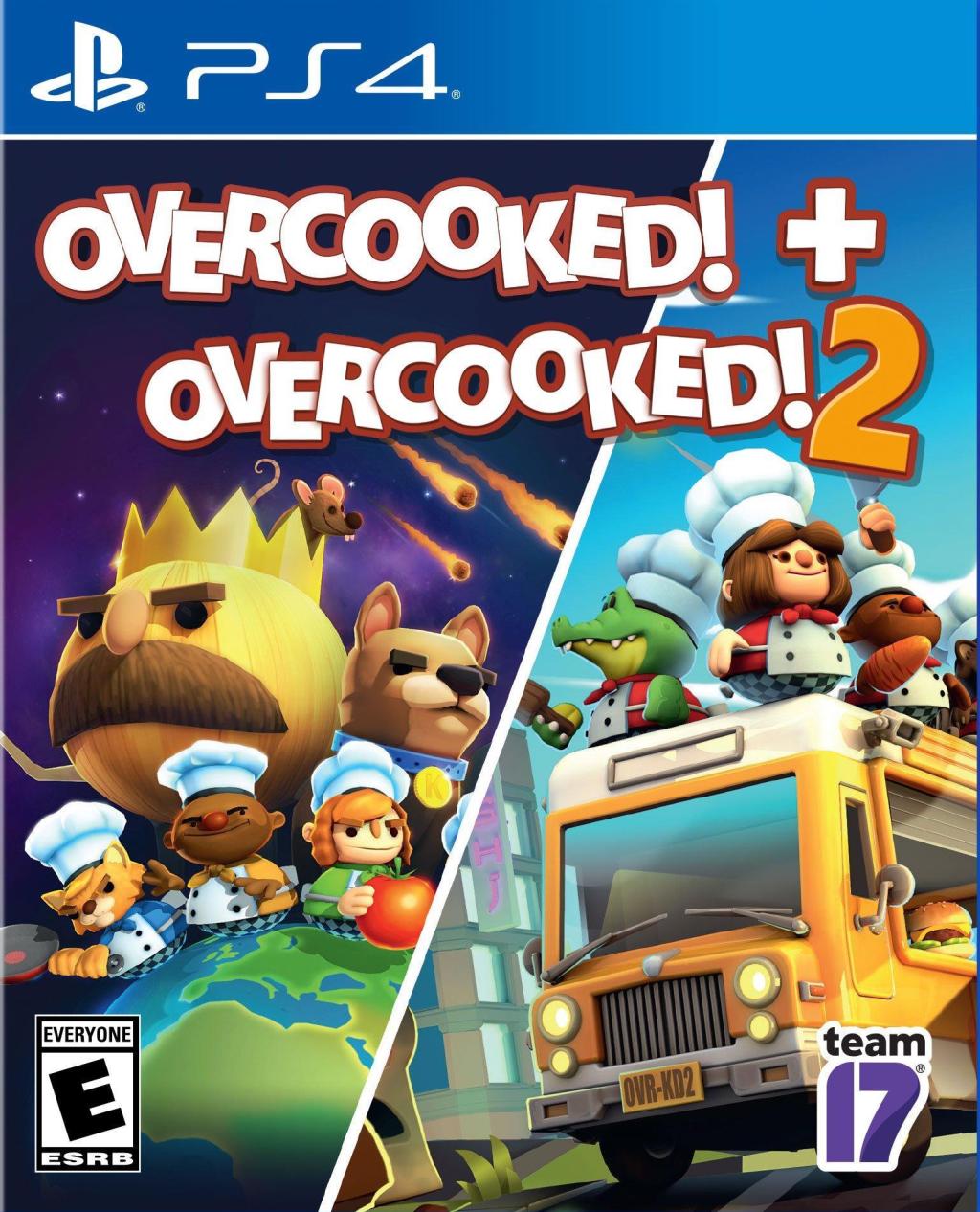 Overcooked! + Overcooked! 2 - (PS4) PlayStation 4 [Pre-Owned] Video Games Team 17