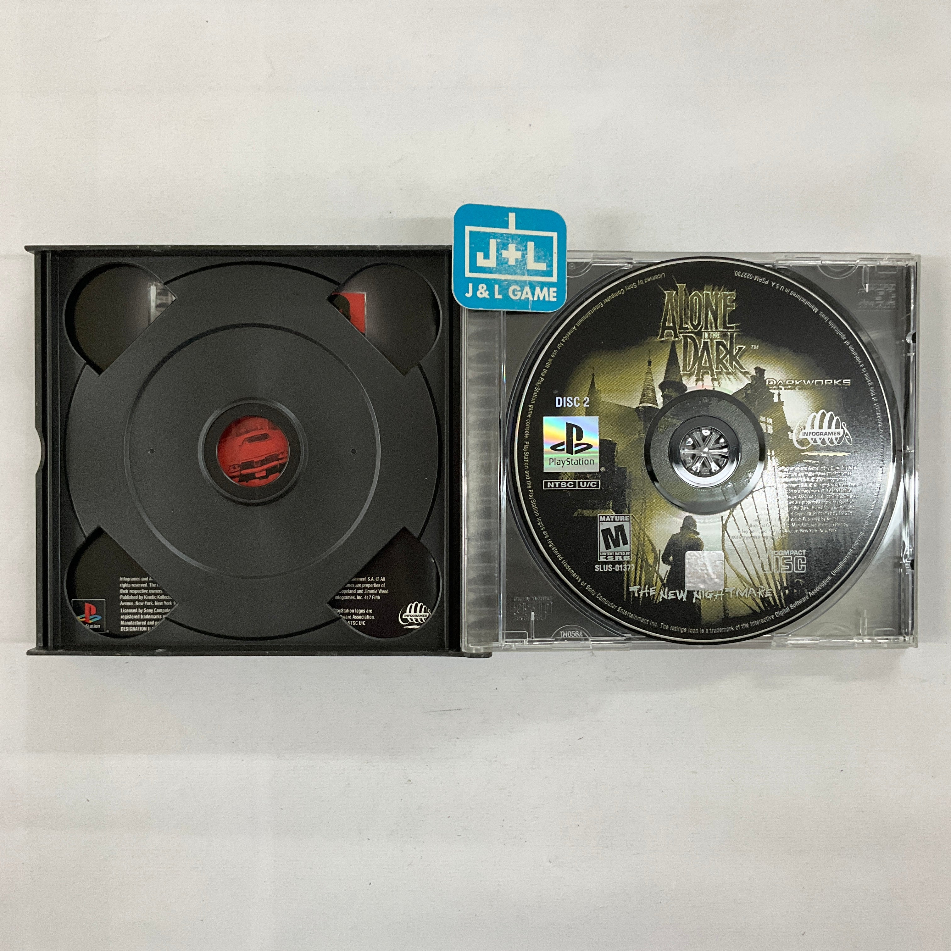 Alone in the Dark: The New Nightmare - (PS1) PlayStation 1 [Pre-Owned] Video Games Infogrames   