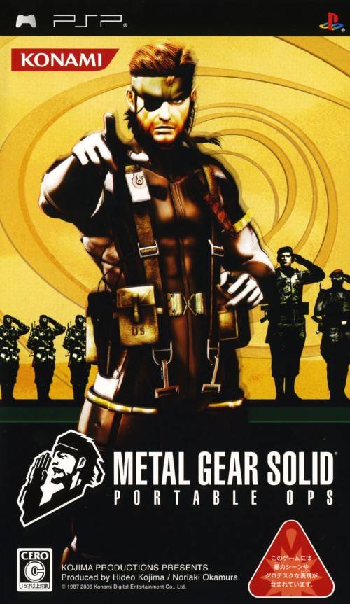 Metal Gear Solid: Portable Ops - Sony PSP [Pre-Owned] (Japanese Import) Video Games Konami   