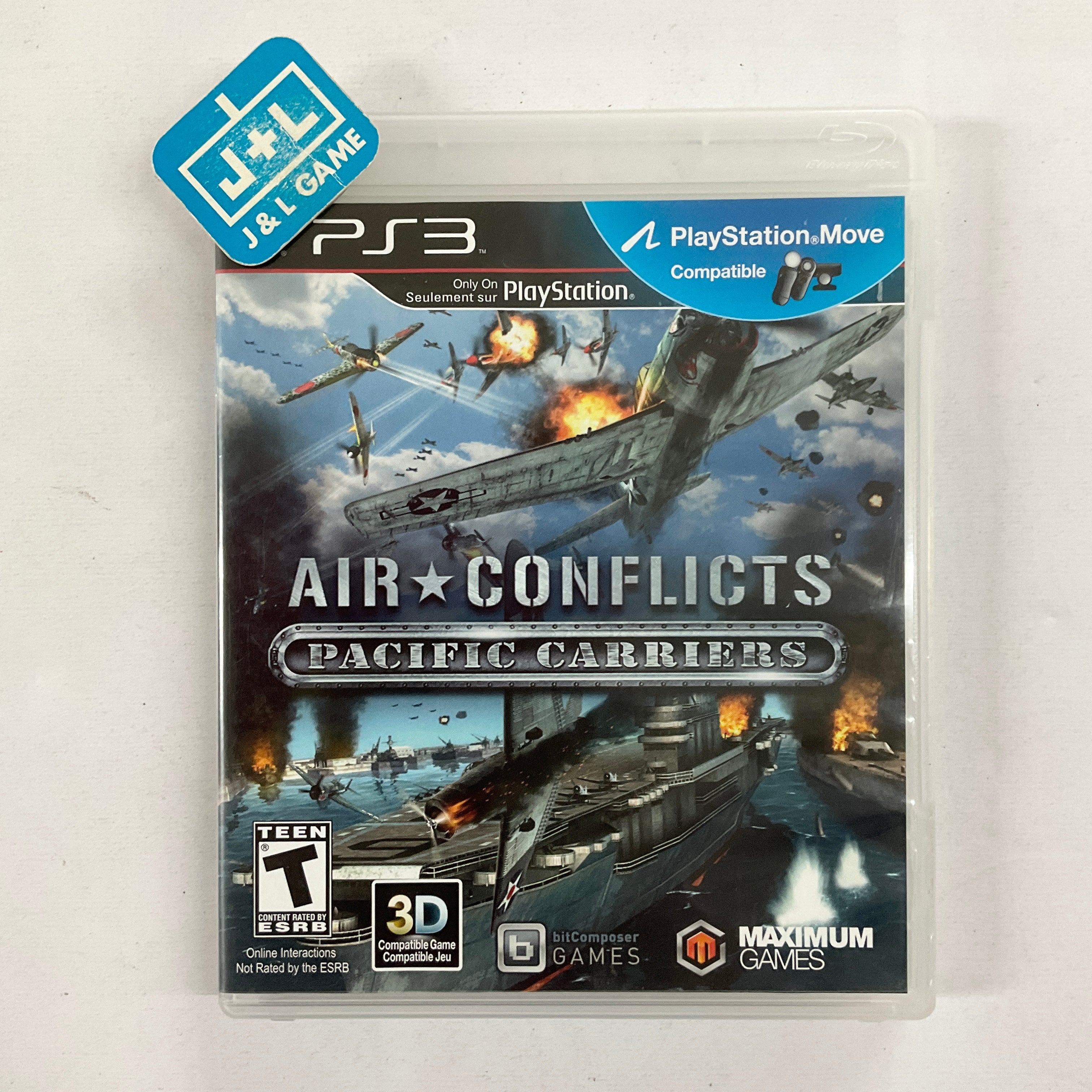 Air Conflicts: Pacific Carriers - (PS3) PlayStation 3 [Pre-Owned] Video Games Maximum Games   