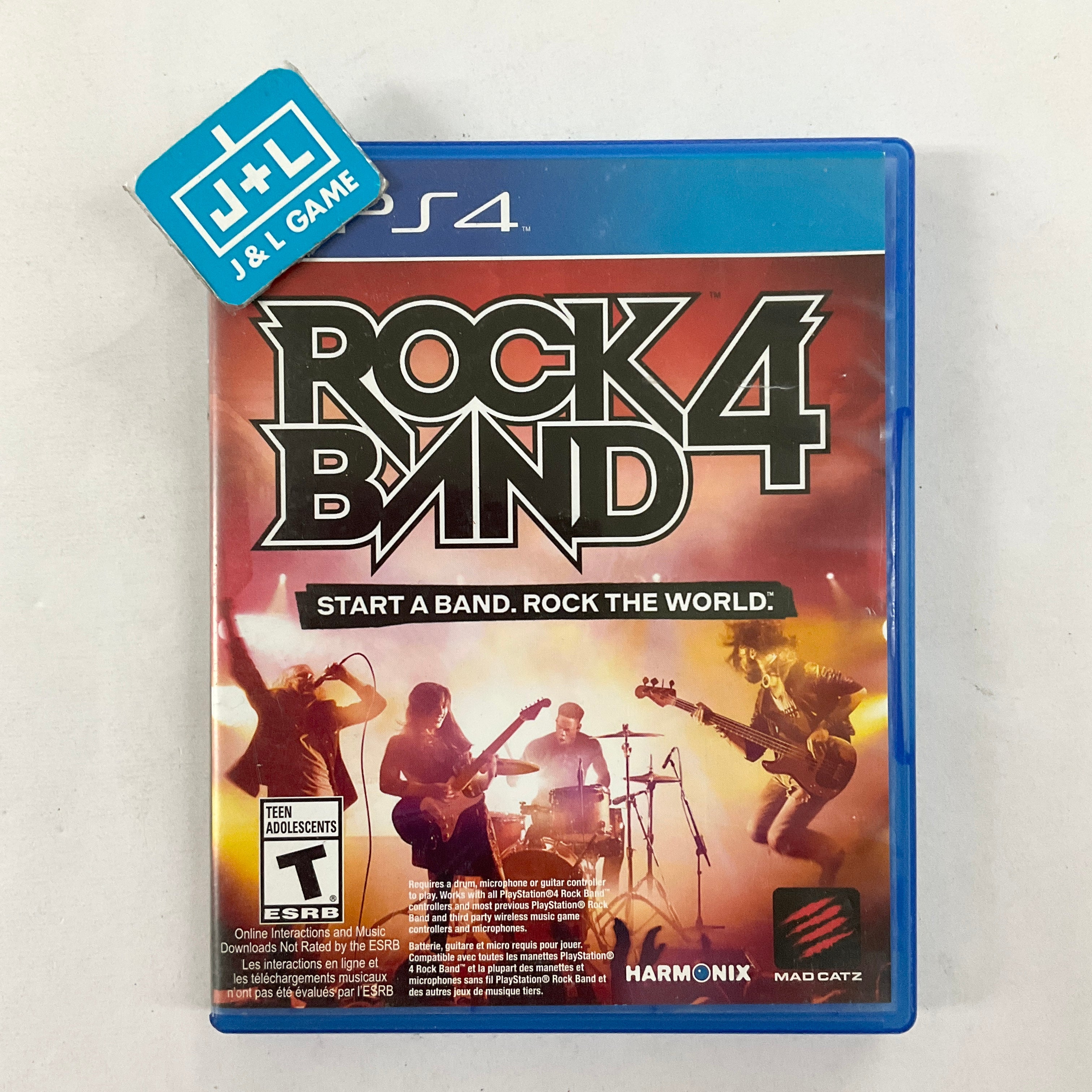 Rock Band 4 - (PS4) PlayStation 4 [Pre-Owned] Video Games Mad Catz