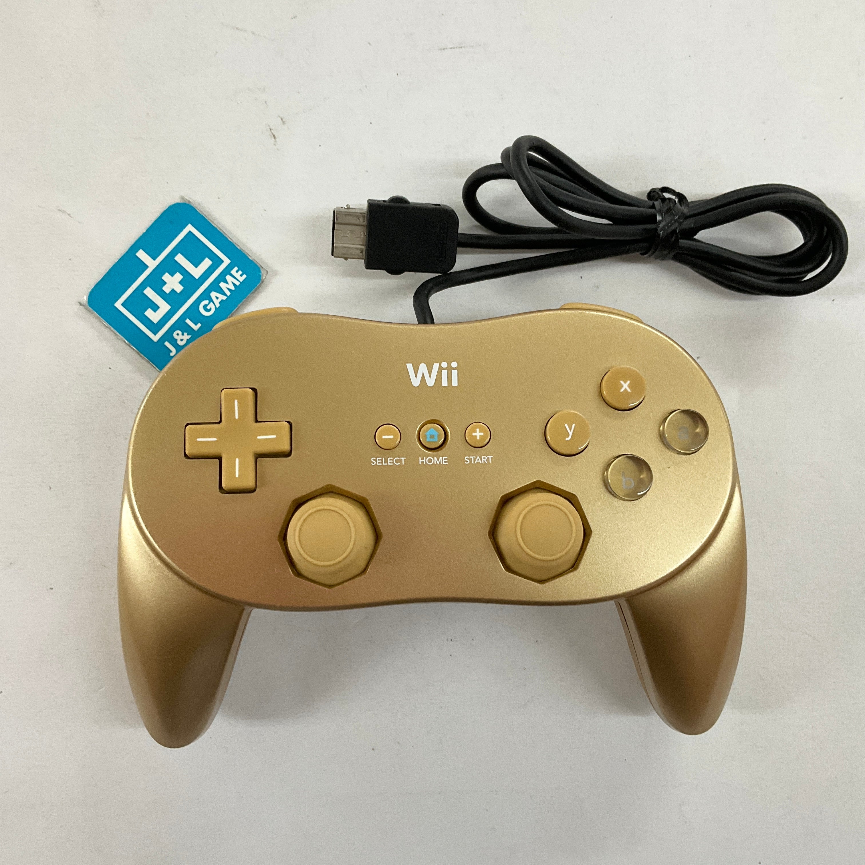 Nintendo Wii Classic Pro Controller (Gold) - Nintendo Wii [Pre-Owned] ACCESSORIES Nintendo