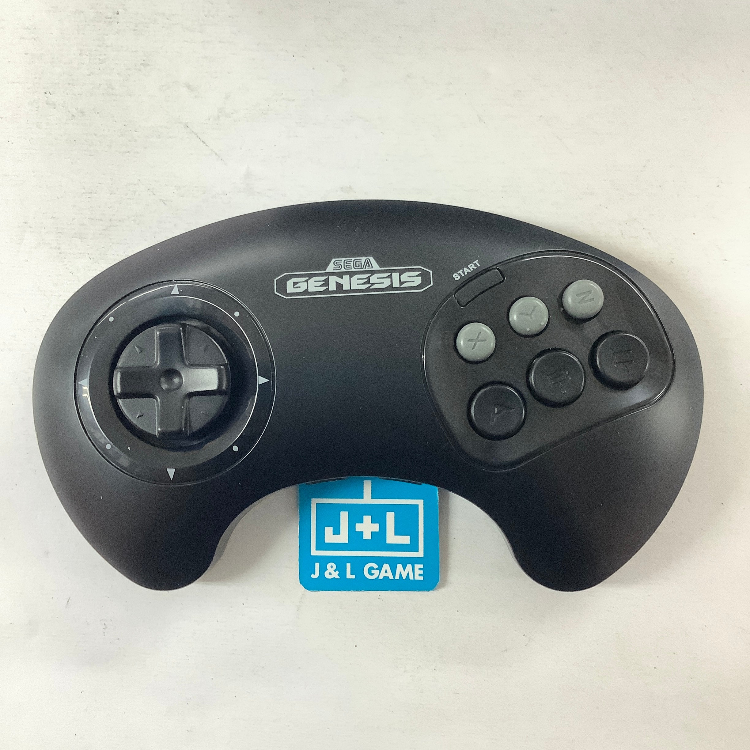 Retro-Bit BIG6 2.4 GHz Sega Genesis Wireless Arcade Controller Pad (Black) - (SG) Sega Genesis [Pre-Owned] Accessories Retro-Bit   