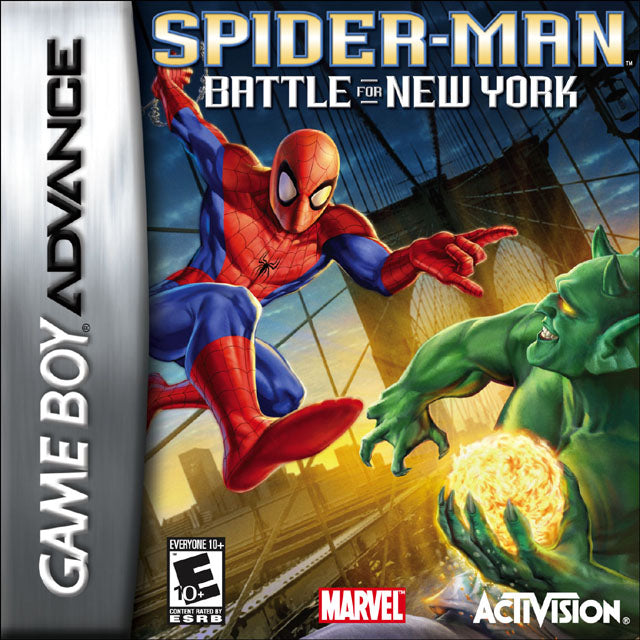 Spider-Man: Battle for New York - (GBA) Game Boy Advance [Pre-Owned] Video Games Activision