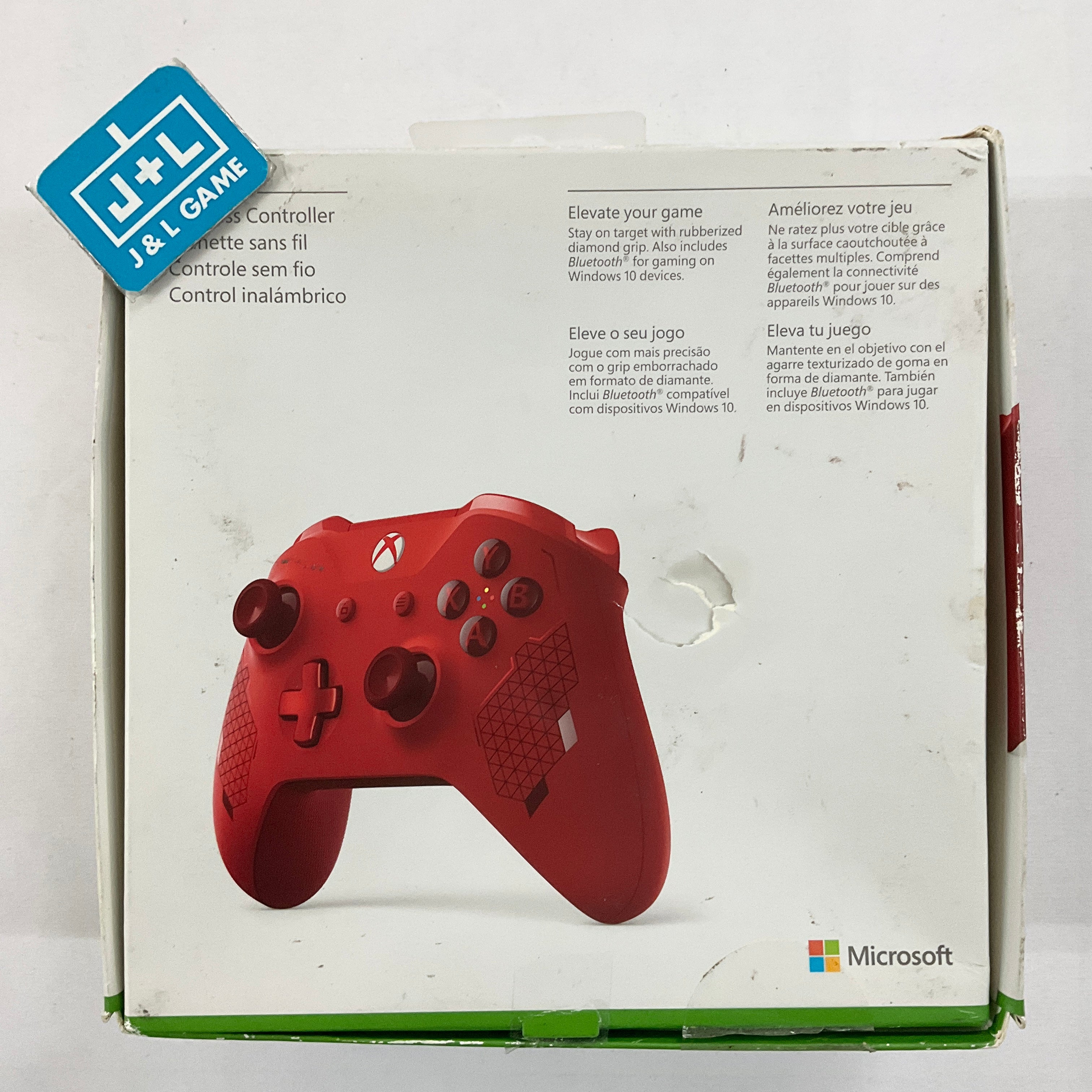 Microsoft Xbox One Wireless Controller (Sport Red Special Edition) - (XB1) Xbox One [Pre-Owned] Accessories Microsoft