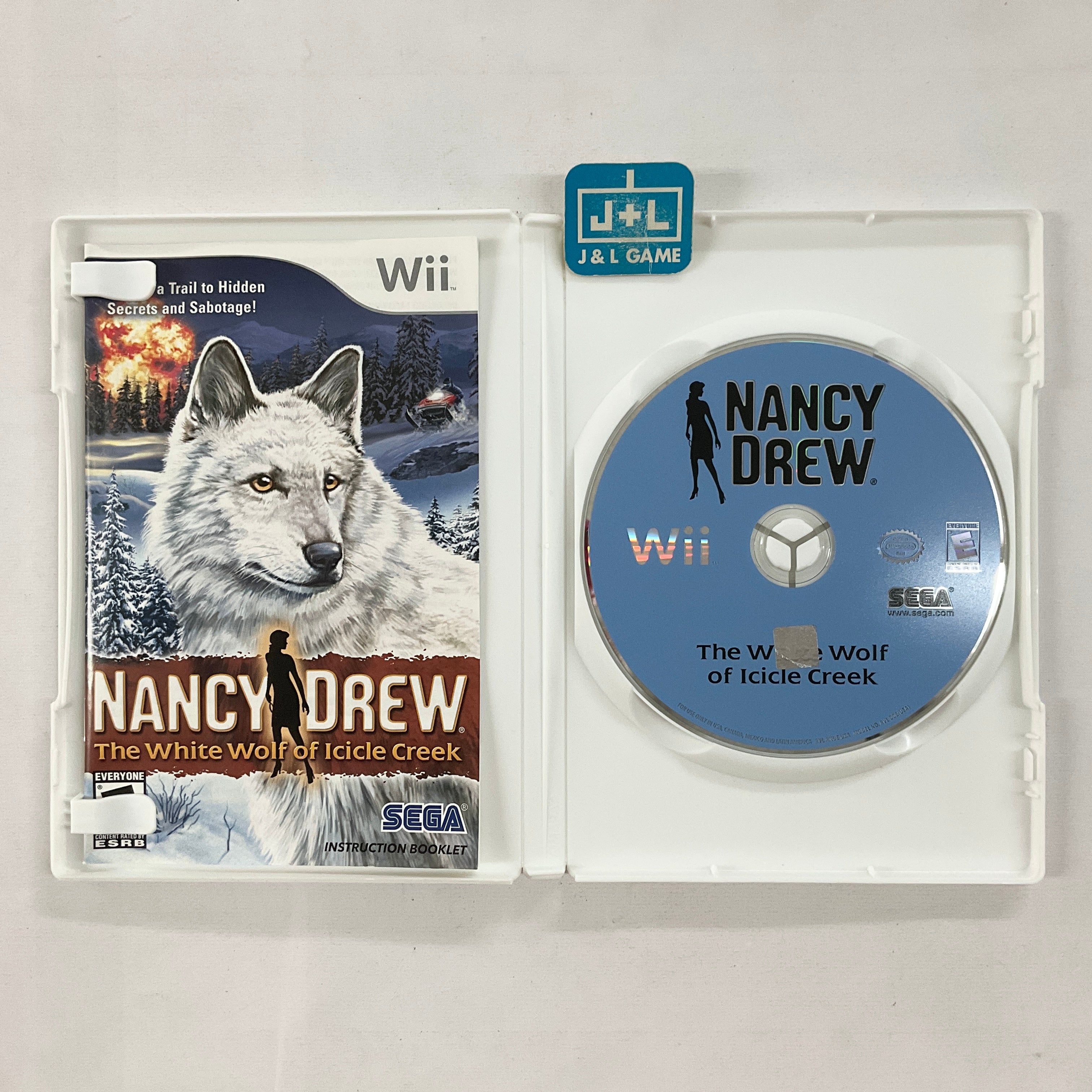 Nancy Drew: The White Wolf of Icicle Creek - Nintendo Wii [Pre-Owned] Video Games Sega   