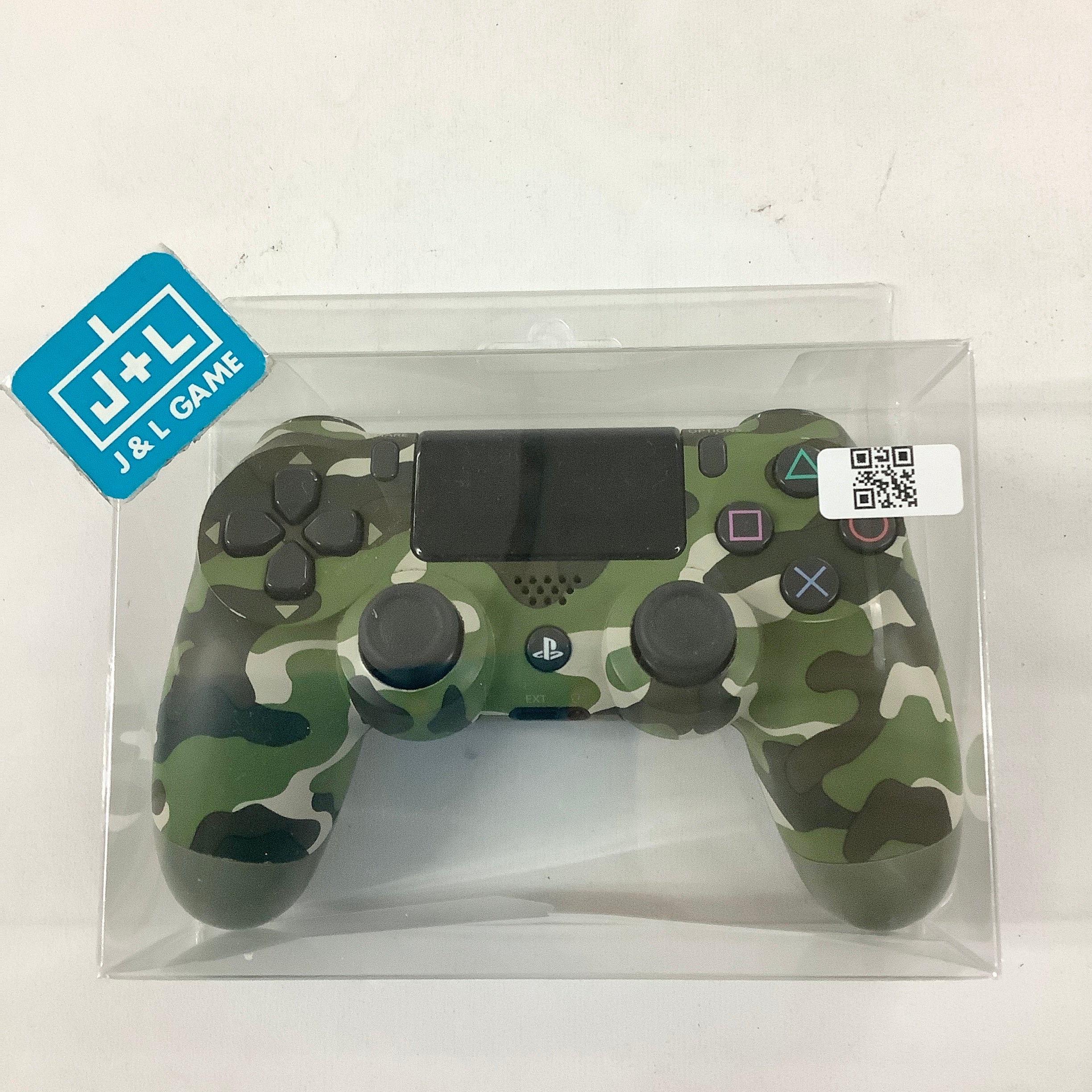 Sony DualShock 4 Wireless Controller (Green Camouflage) - (PS4) PlayStation 4 [Pre-Owned] Accessories Sony