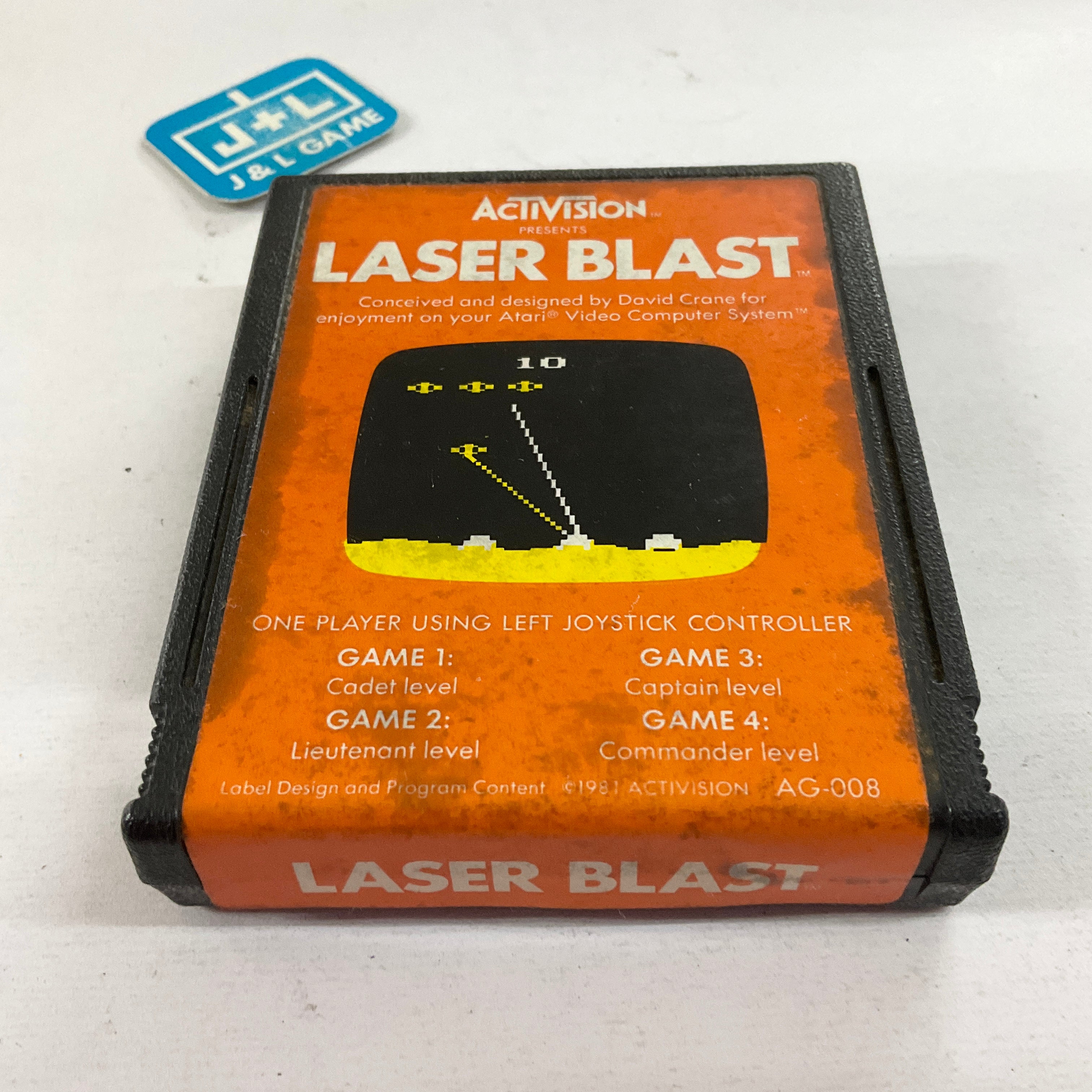 Laser Blast - (A26) Atari 2600 [Pre-Owned] Video Games Activision   