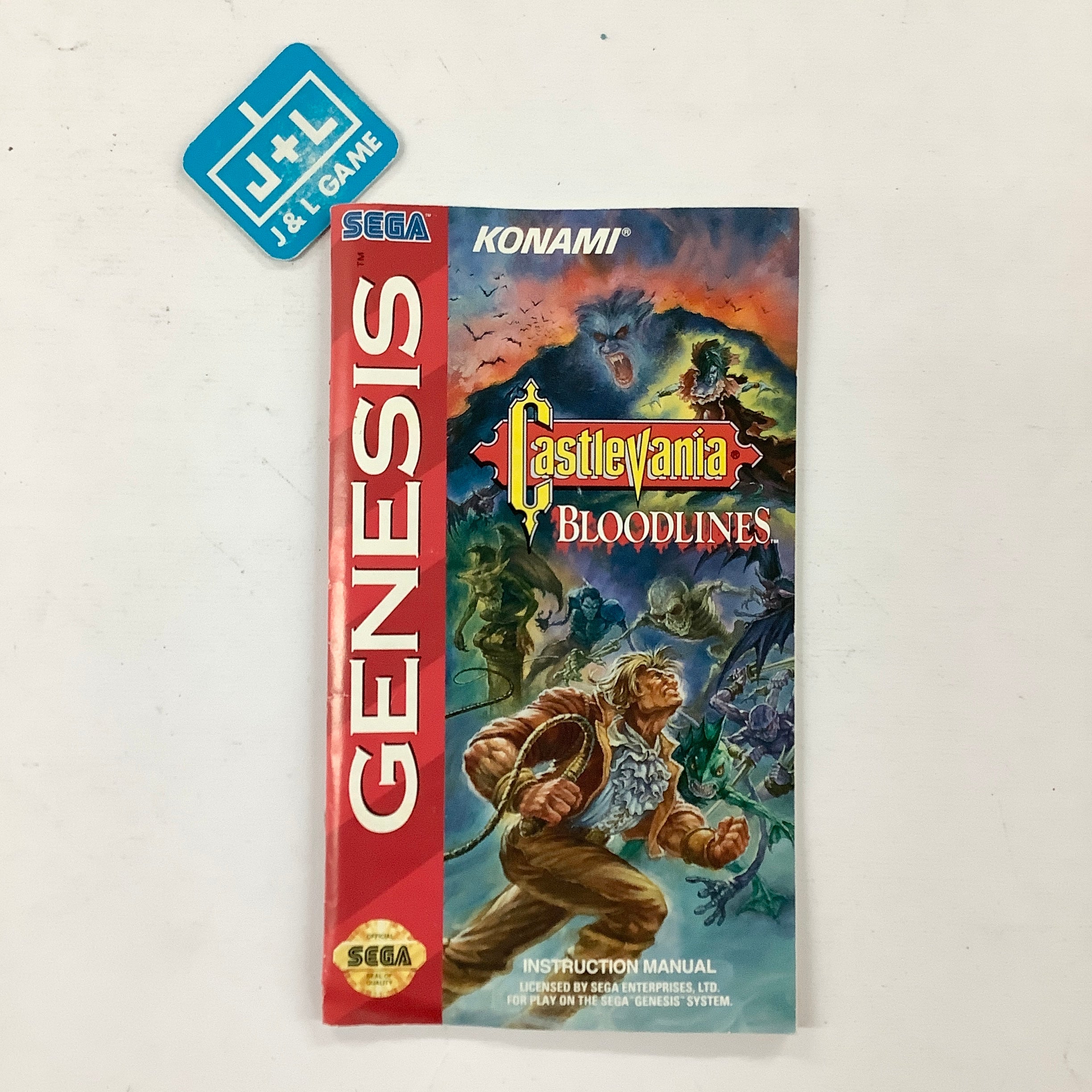 Sega Genesis Castlevania popular Bloodlines