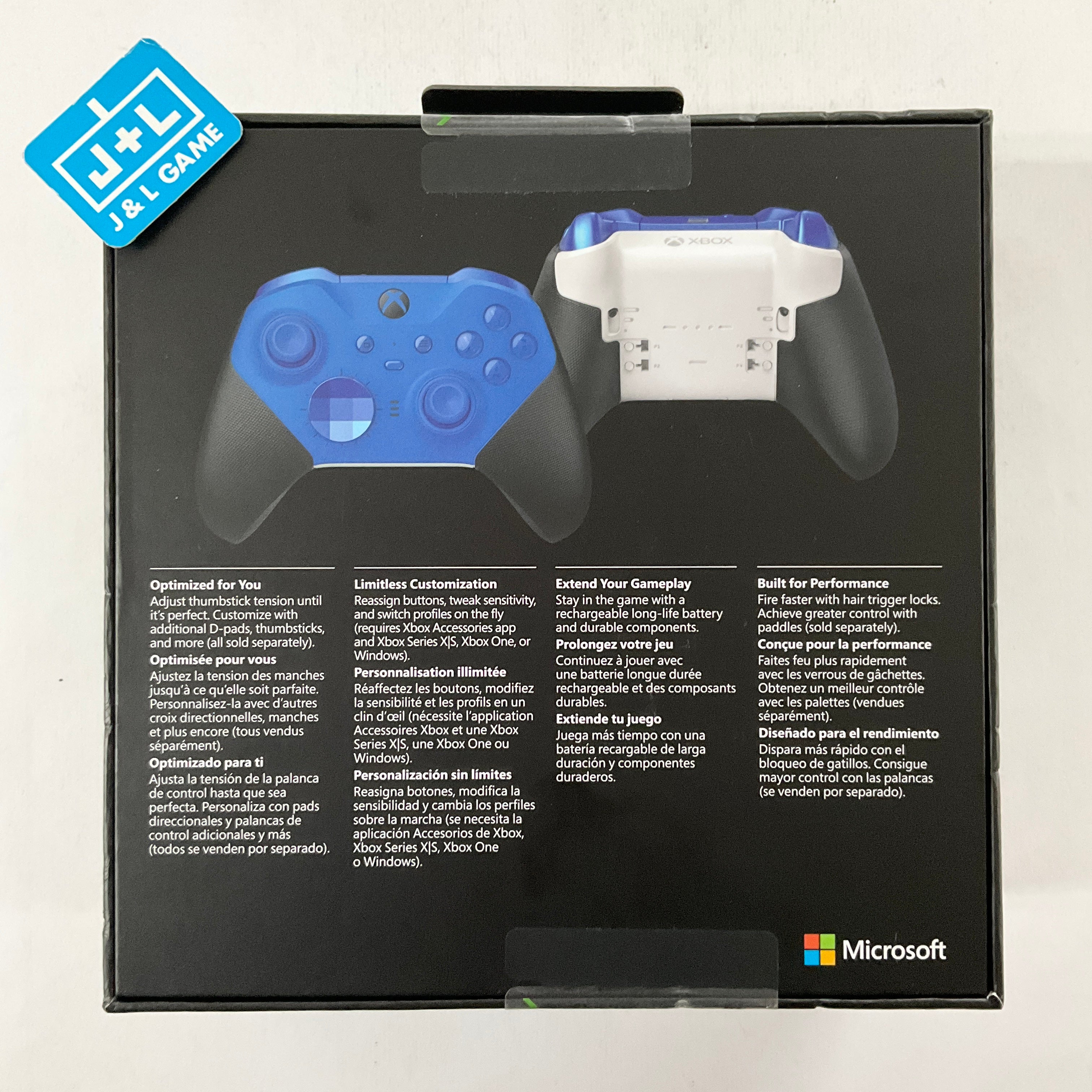 Xbox Elite Wireless Controller Series 2 Core (Blue) - (XB1) Xbox One Accessories Xbox   