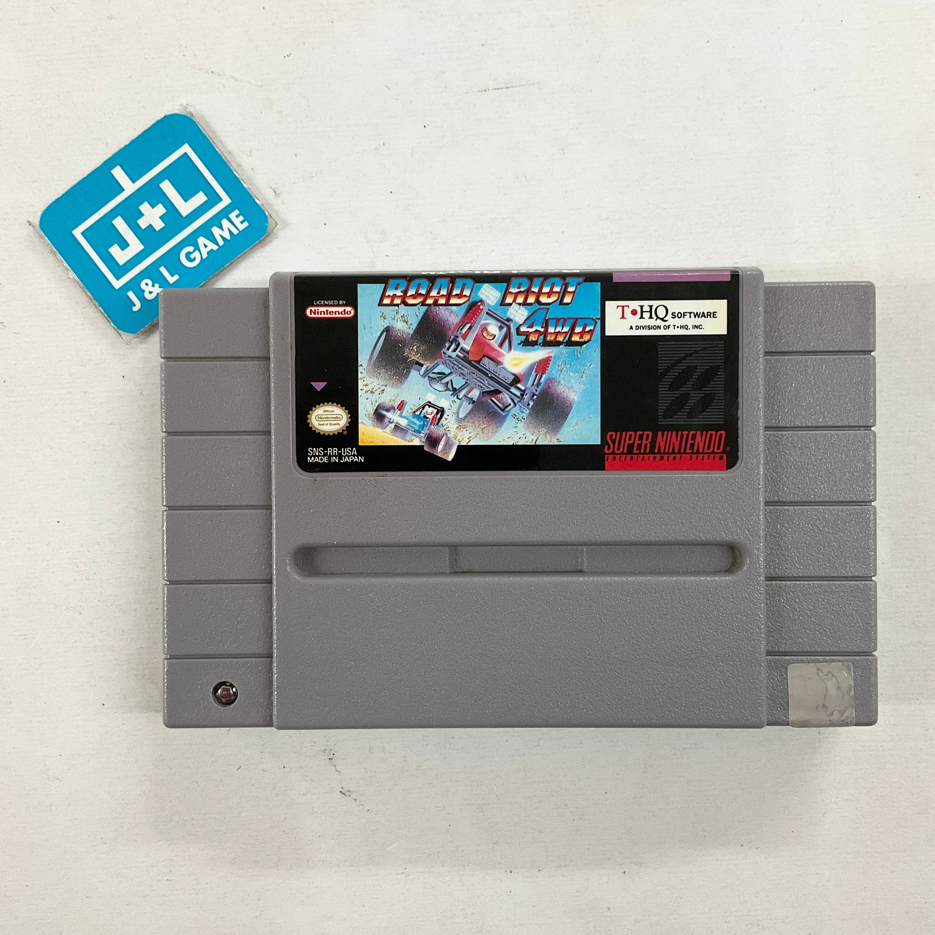 Road Riot 4WD - (SNES) Super Nintendo [Pre-Owned]  Nintendo   