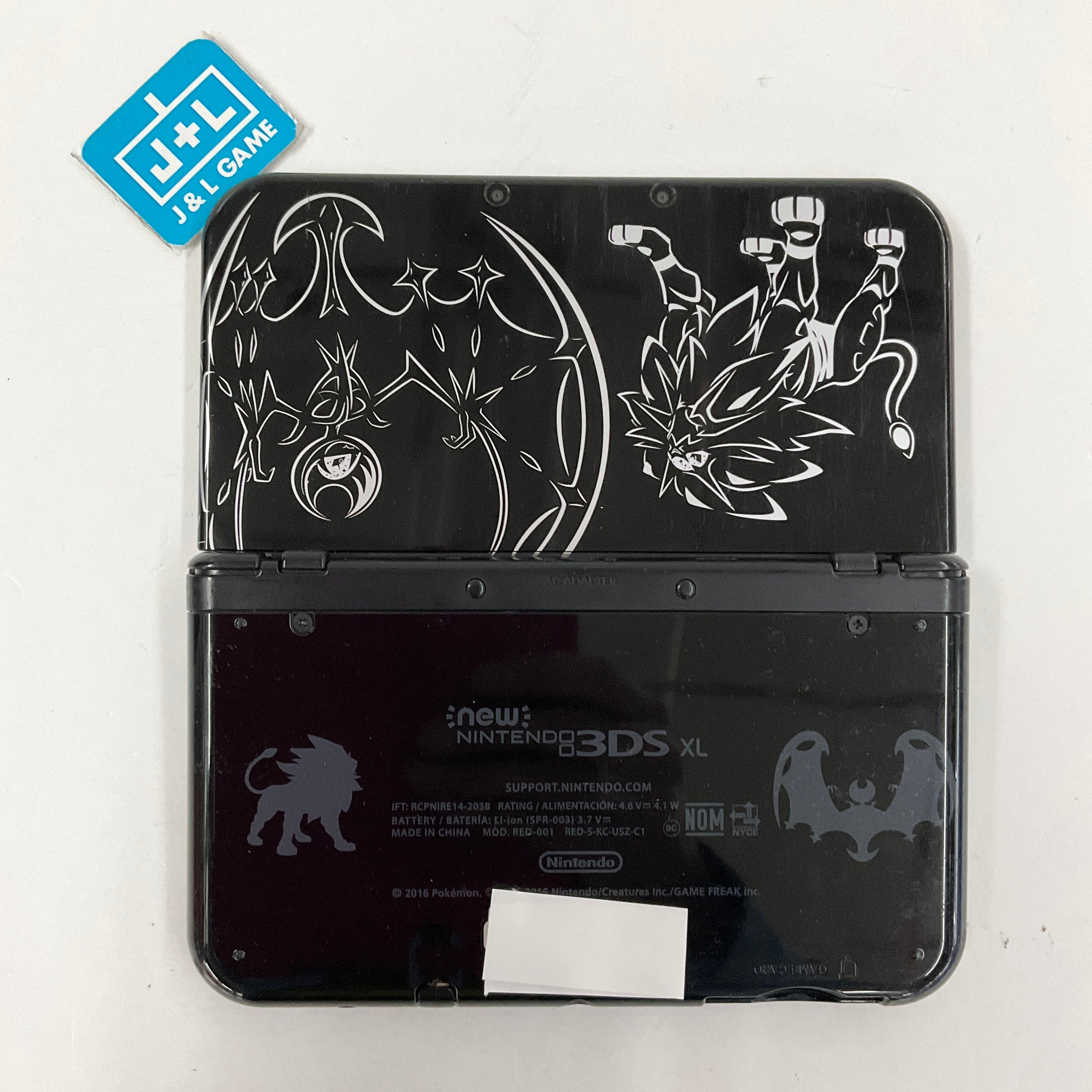 New Nintendo 3DS XL Console (Solgaleo Lunala Black Edition) - Nintendo 3DS [Pre-Owned] Consoles Nintendo