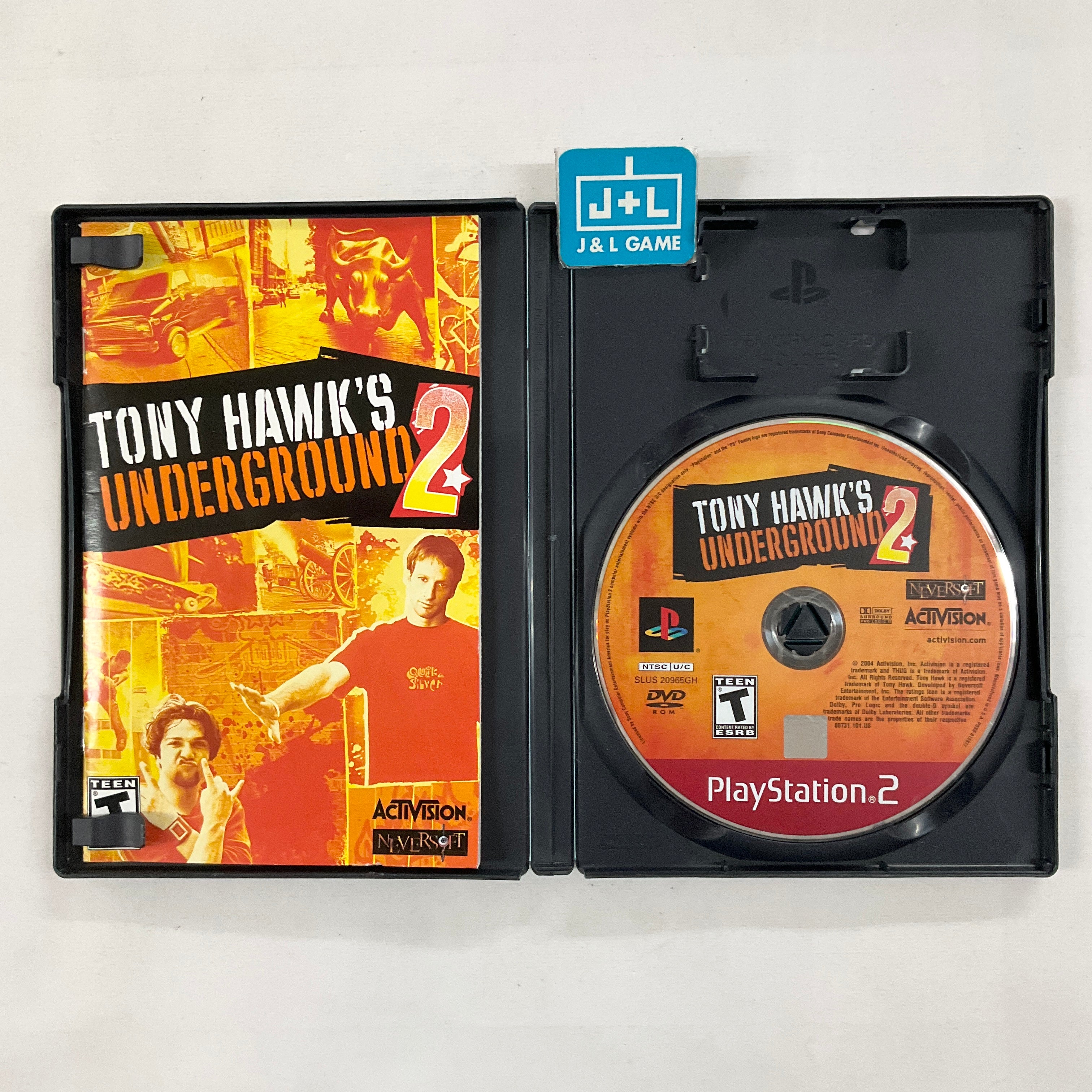 Tony Hawk's Underground 2 (Greatest Hits) - (PS2) PlayStation 2 [Pre-Owned] Video Games Activision