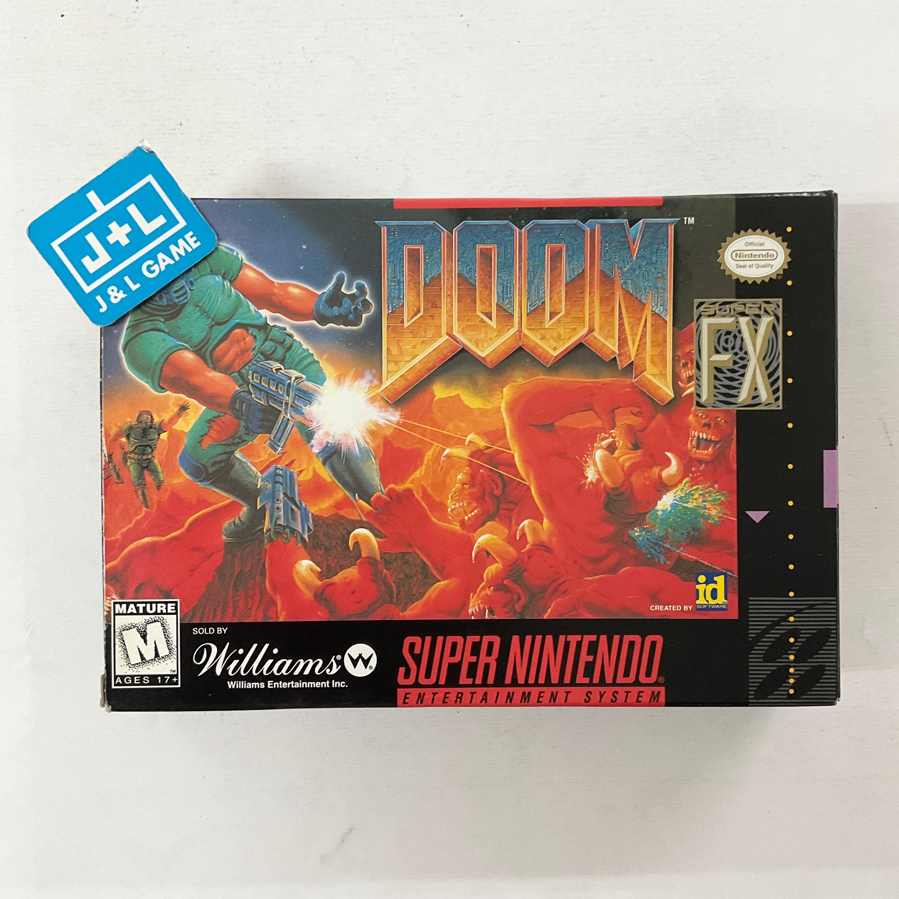 DOOM - (SNES) Super Nintendo [Pre-Owned] Video Games Imagineer